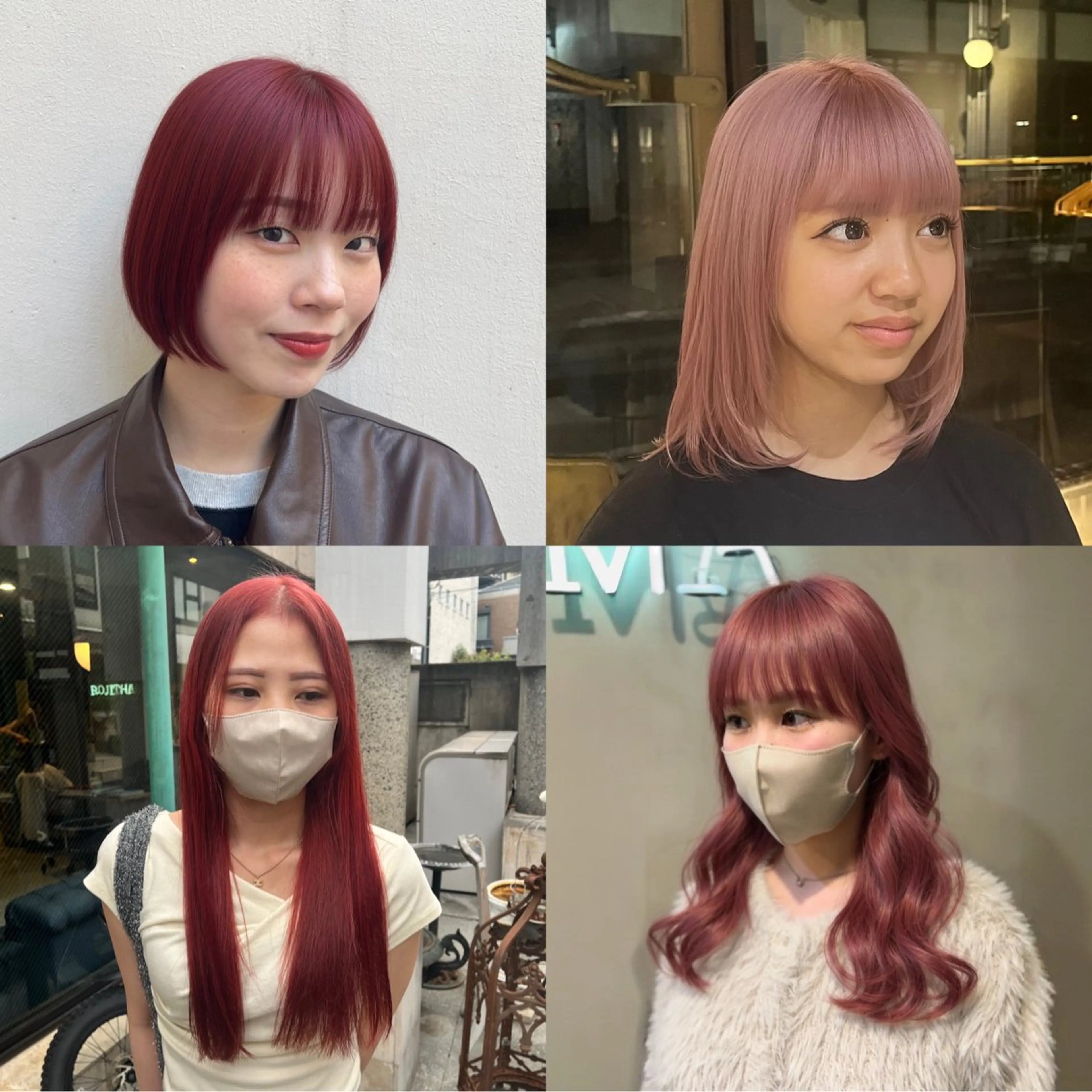 🌹【1〜3回ブリーチ対応】🌹透明感たっぷり暖色カラー✨(ケアブリーチ無料)の写真