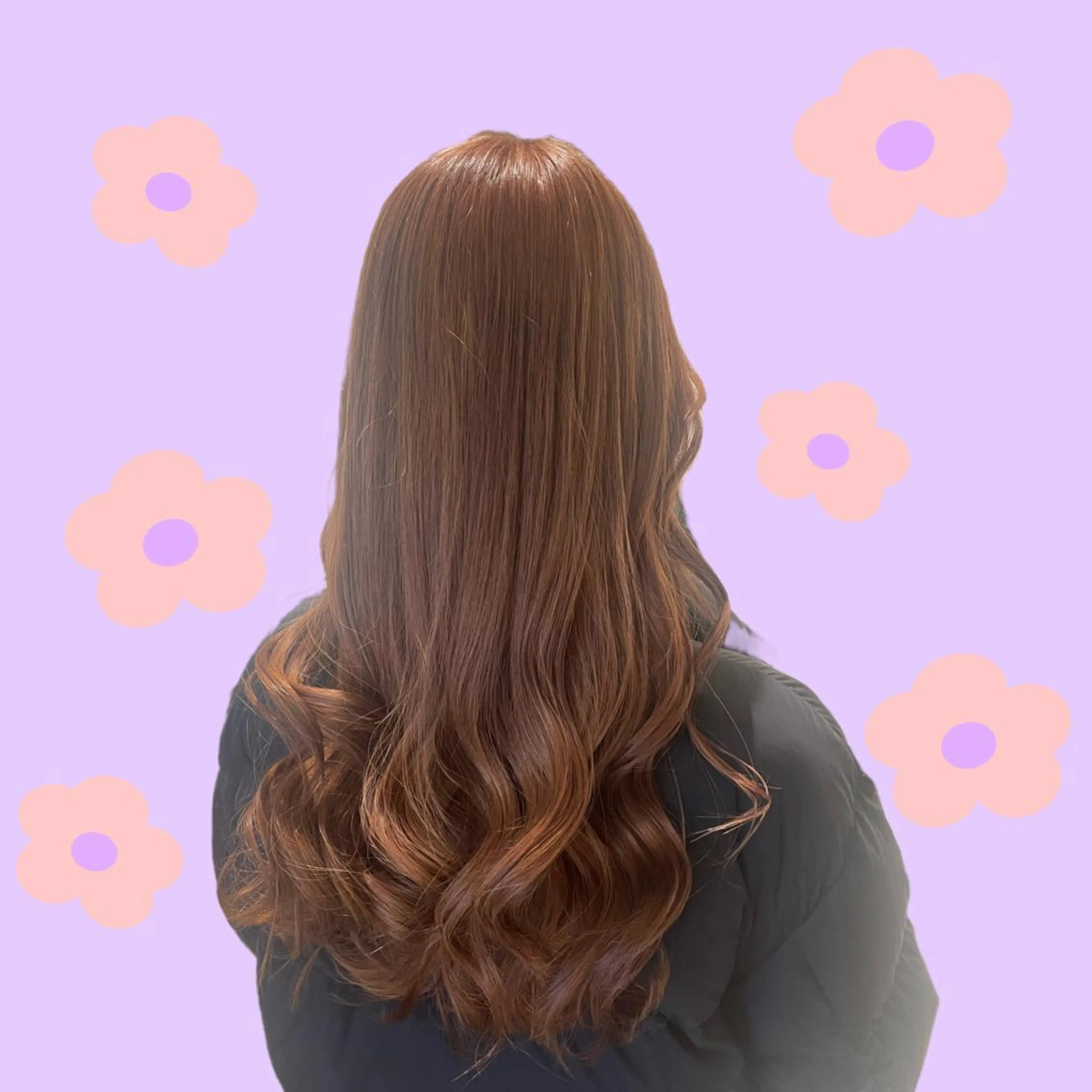 ロング カラー ヘアアレンジ ベージュカラー ブリーチ 🦄ブリーチ💜エク ステ💜MIU🦄のヘアスタイル