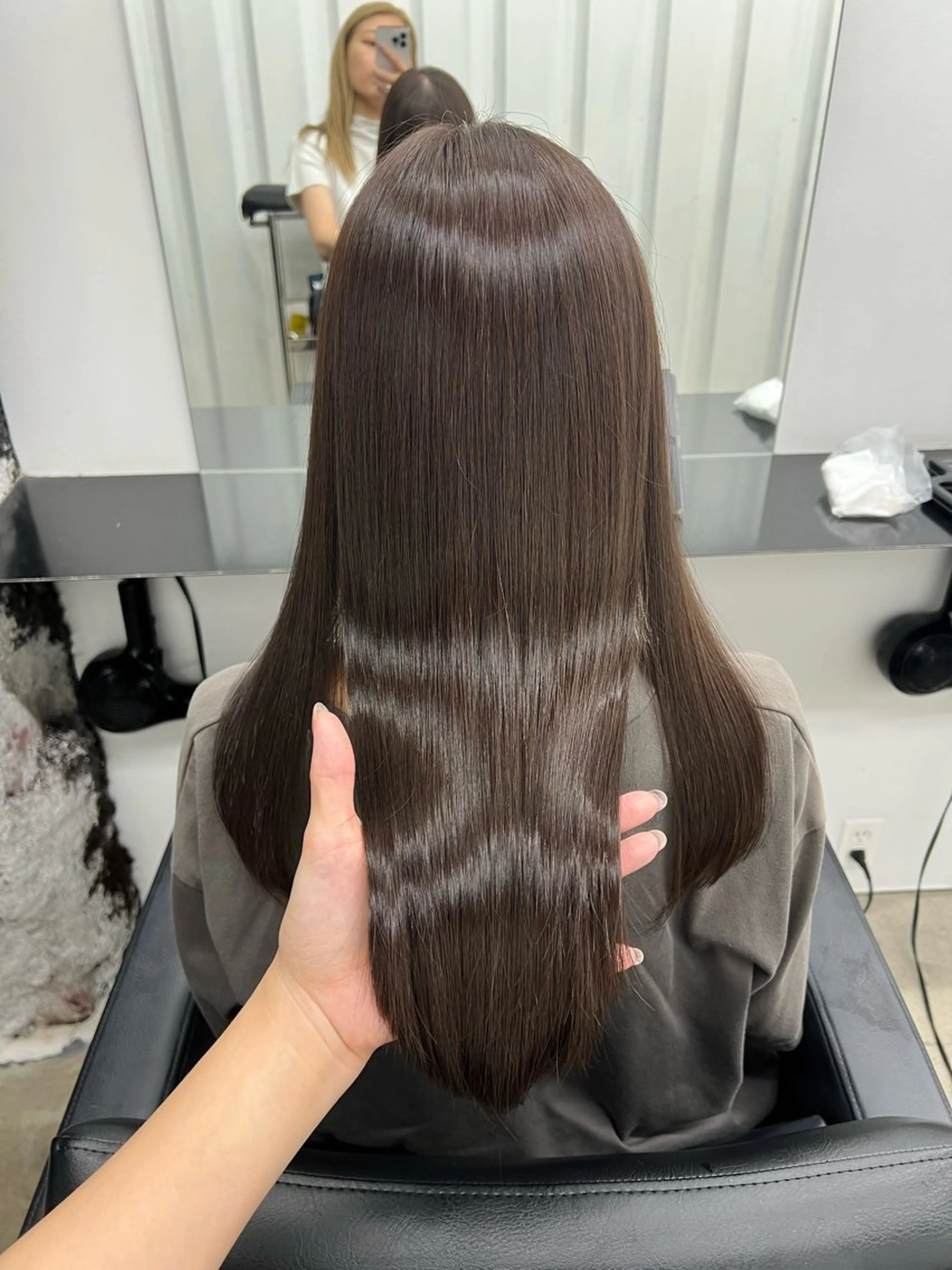 ミディアム カラー カット ヘアカラー トリートメント HARU//原宿🤍 リピート率NO.1のヘアスタイル