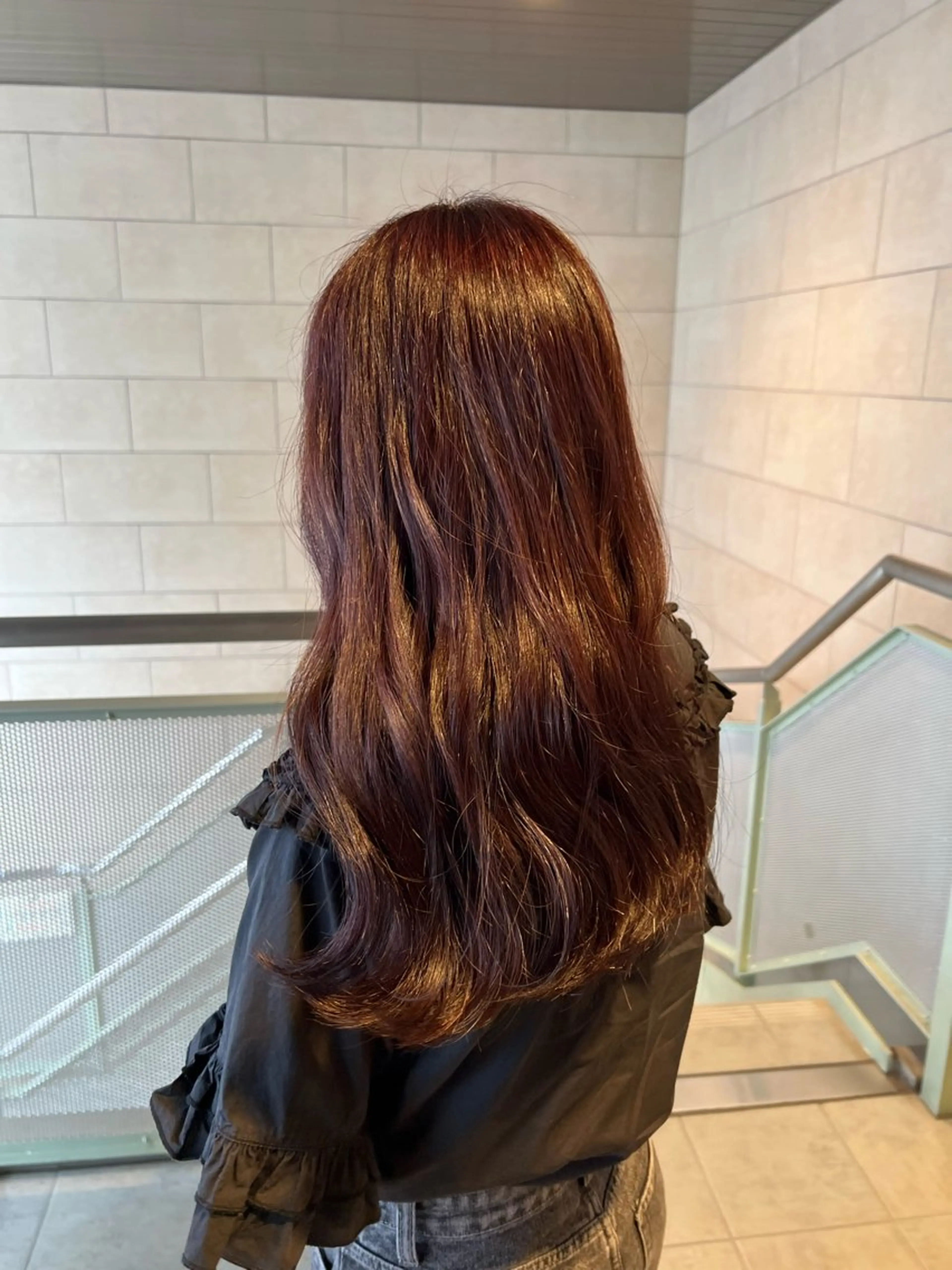 カラー 久永 菫のヘアスタイル