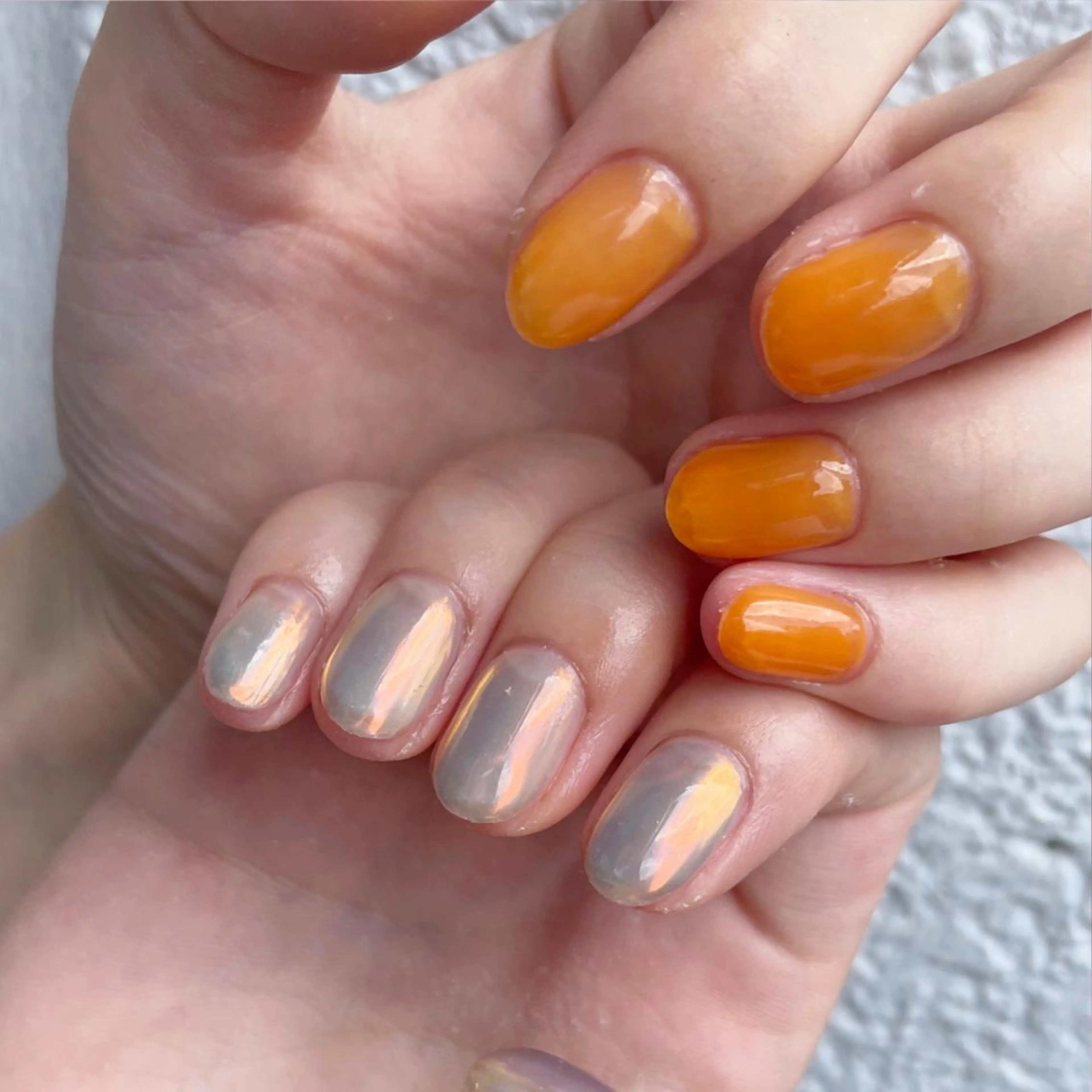 ネイル ハンドネイル 【カメレオン】 上村 祥子のヘアスタイル