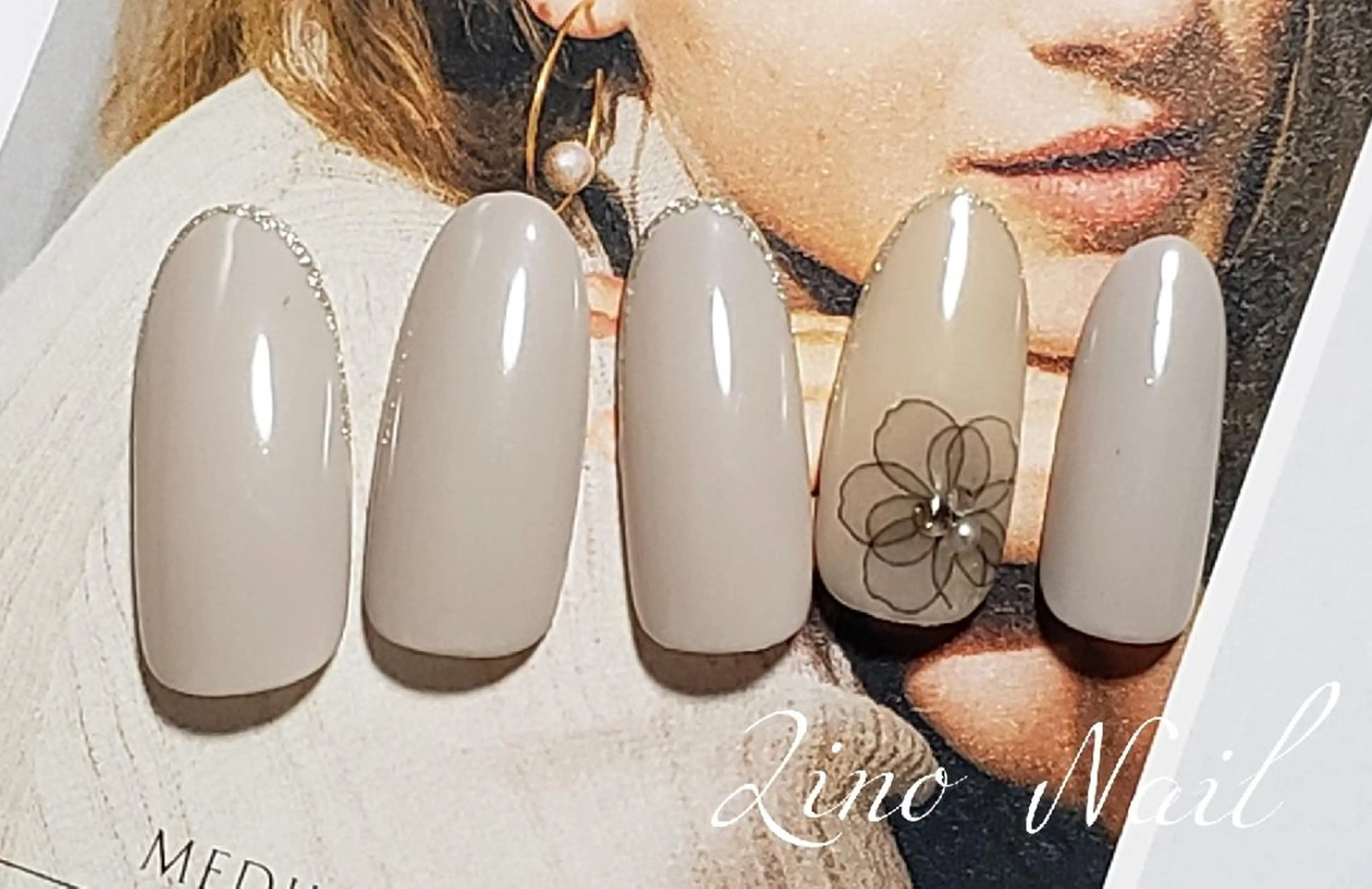 ネイル シンプルネイル Lino Nailのネイルデザイン