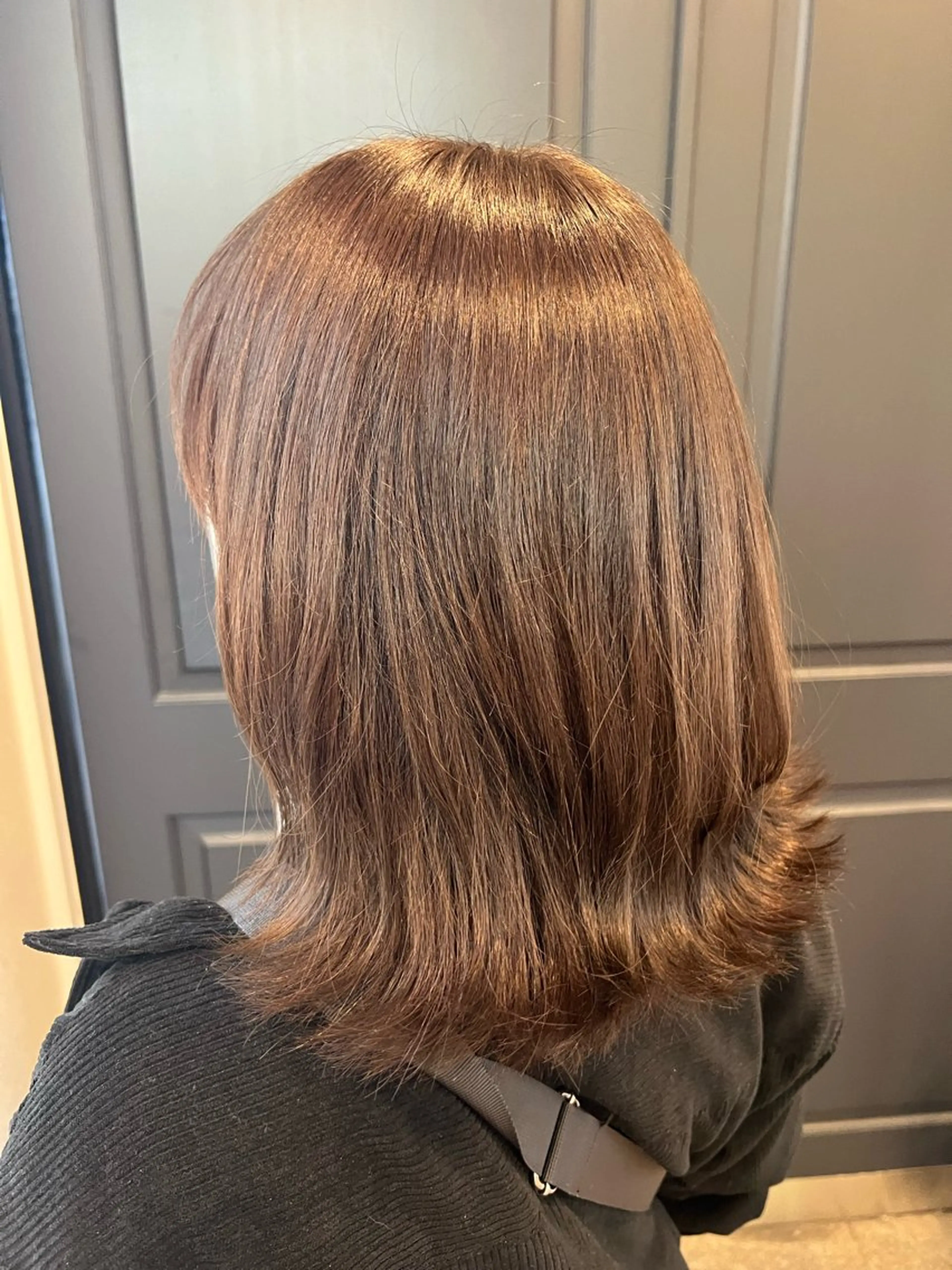 ミディアム カット ヘアカラー トリートメント LA PAGE所属・LA PAGE Amiのヘアスタイル