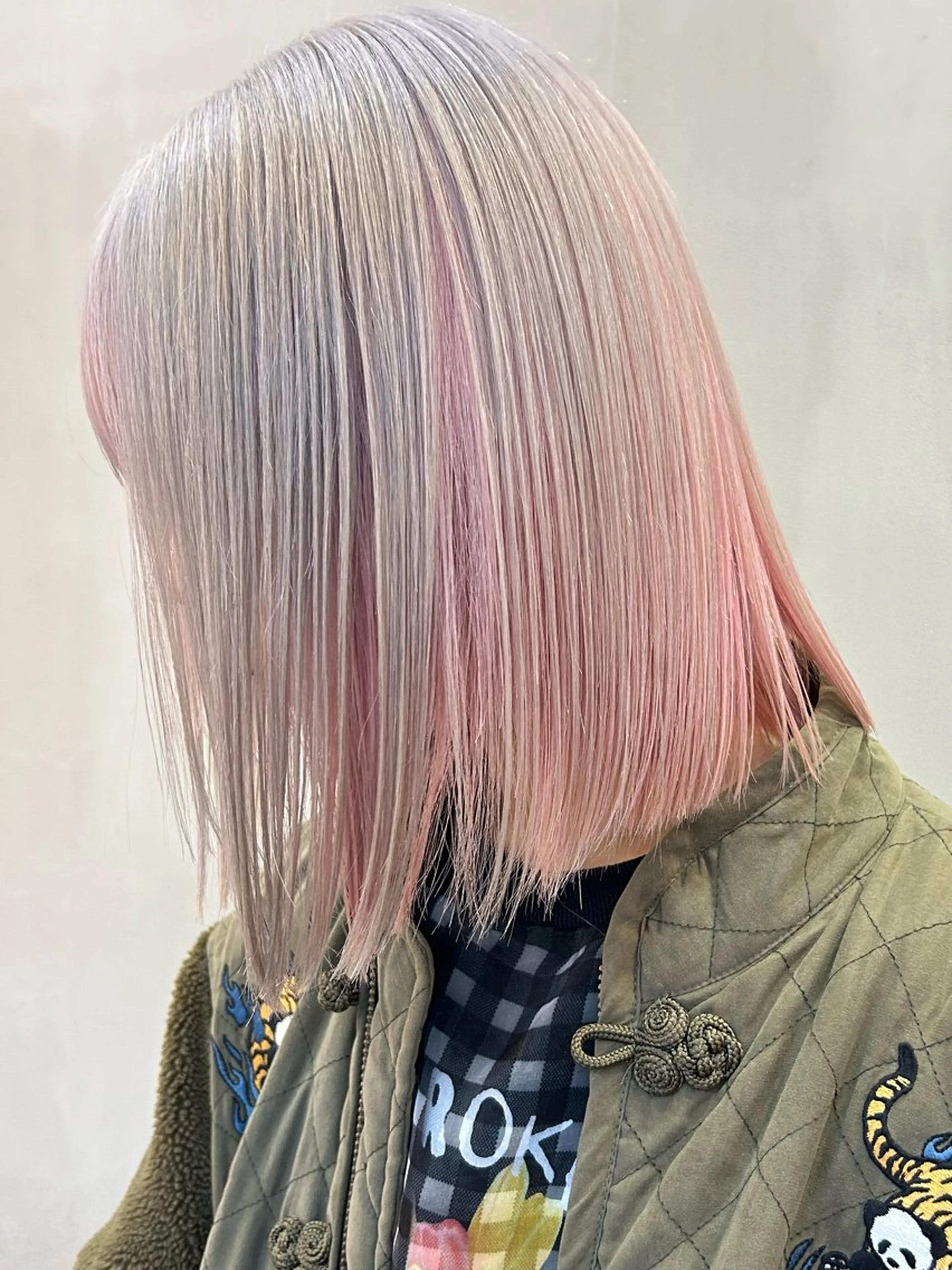 ミディアム カラー カット ヘアカラー トリートメント 🧸艶々韓国ヘア 🧁mizunaのヘアスタイル