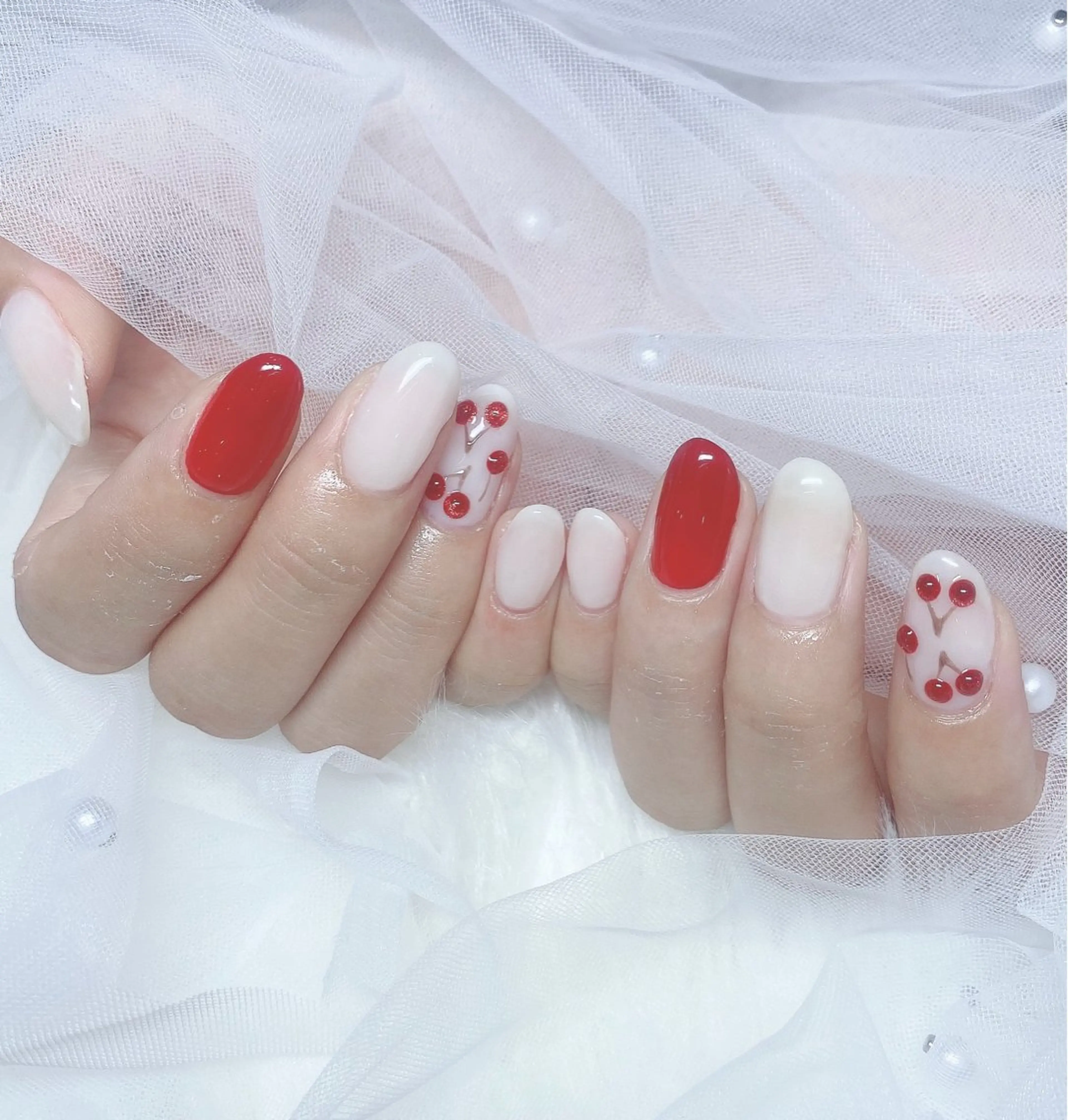 ネイル キラキラネイル マグネットネイル aba nail 🤍 yunaのネイルデザイン
