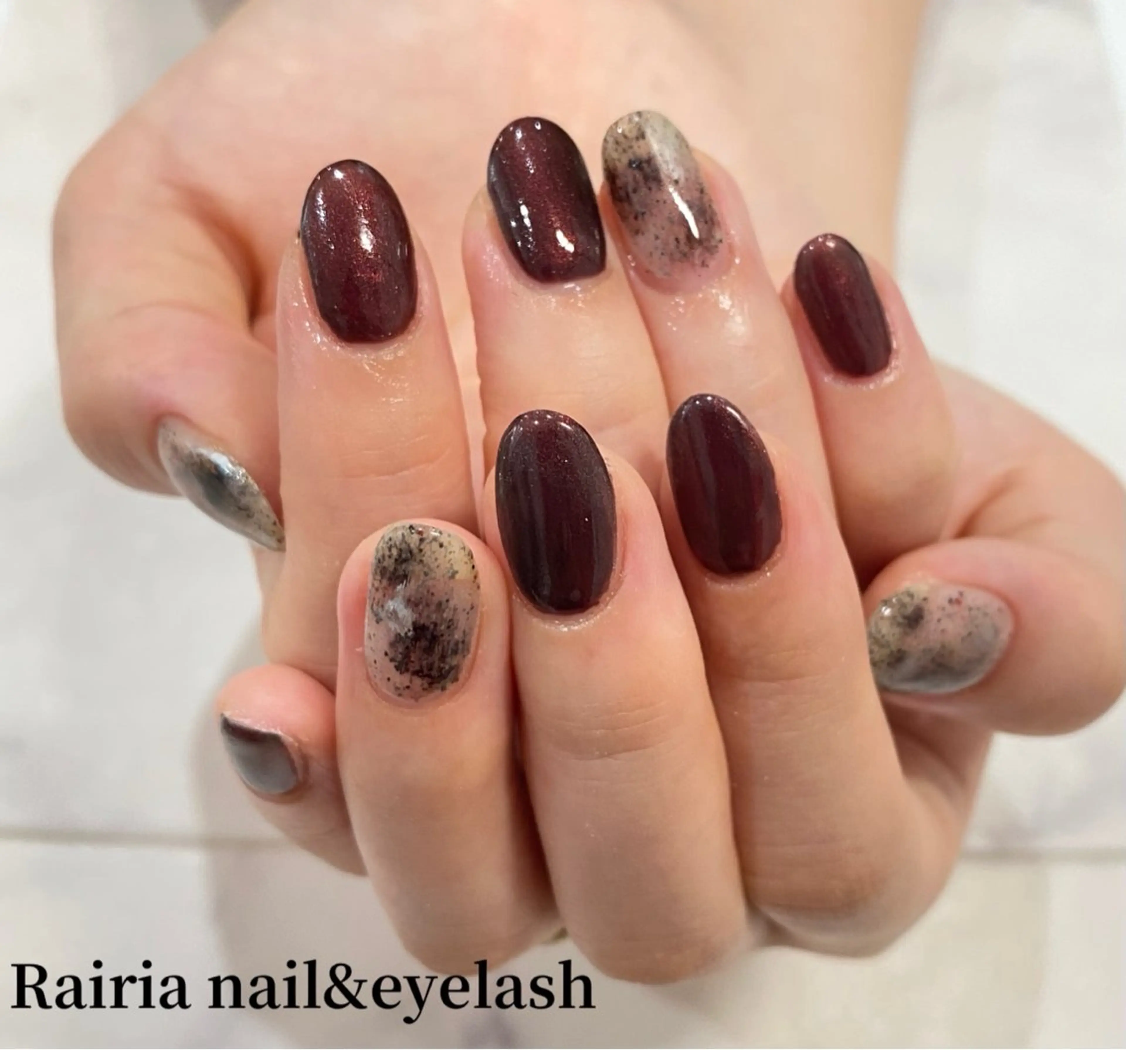 ネイル ハンドネイル Rairia nail&eyelash 小岩店所属・Rairianail MIYUのネイルデザイン