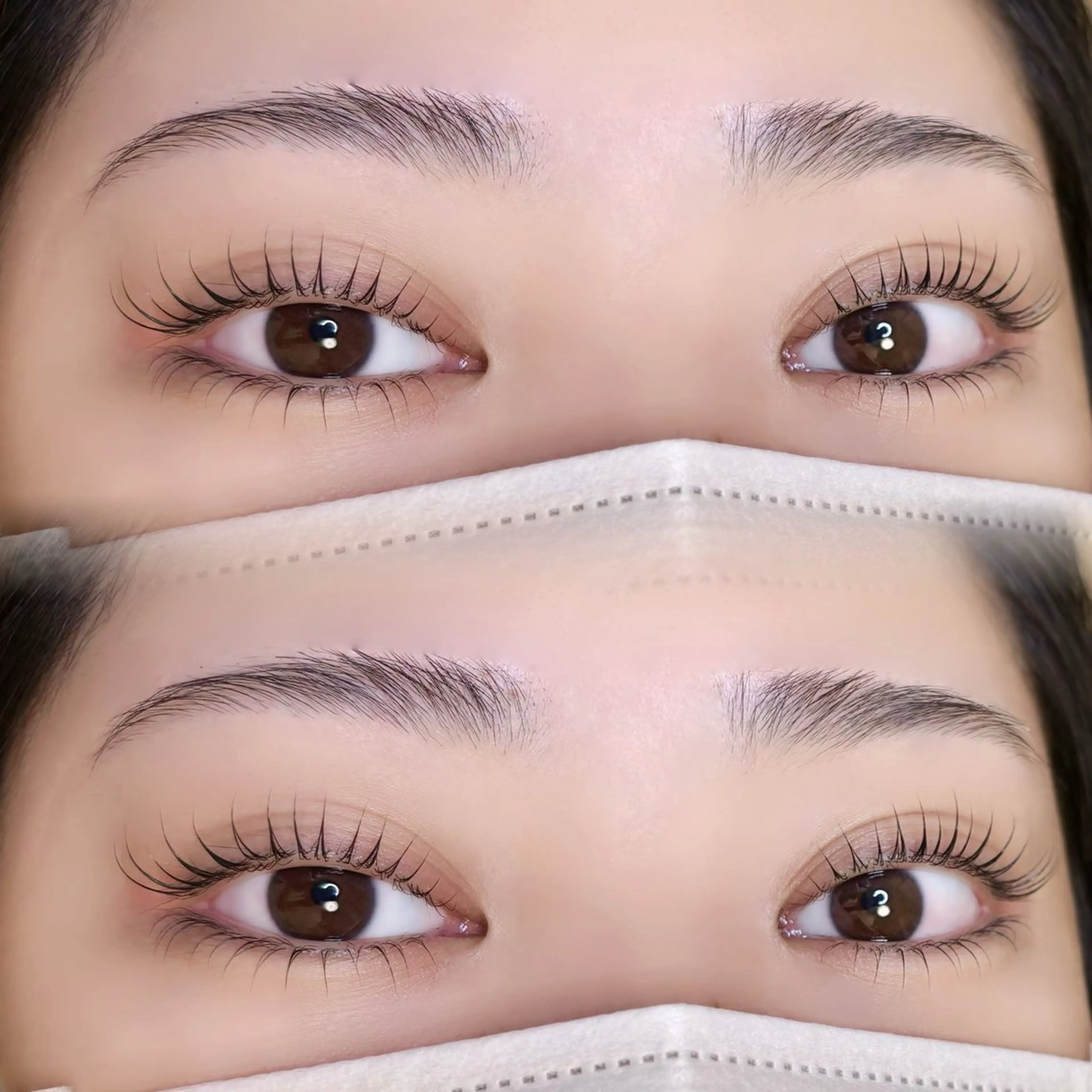 マツエク・マツパ 束感まつ毛 韓国風マツエク ナチュラル パリジェンヌラッシュリフト まつげパーマ マツパ Anela AYUのマツエク・マツパデザイン