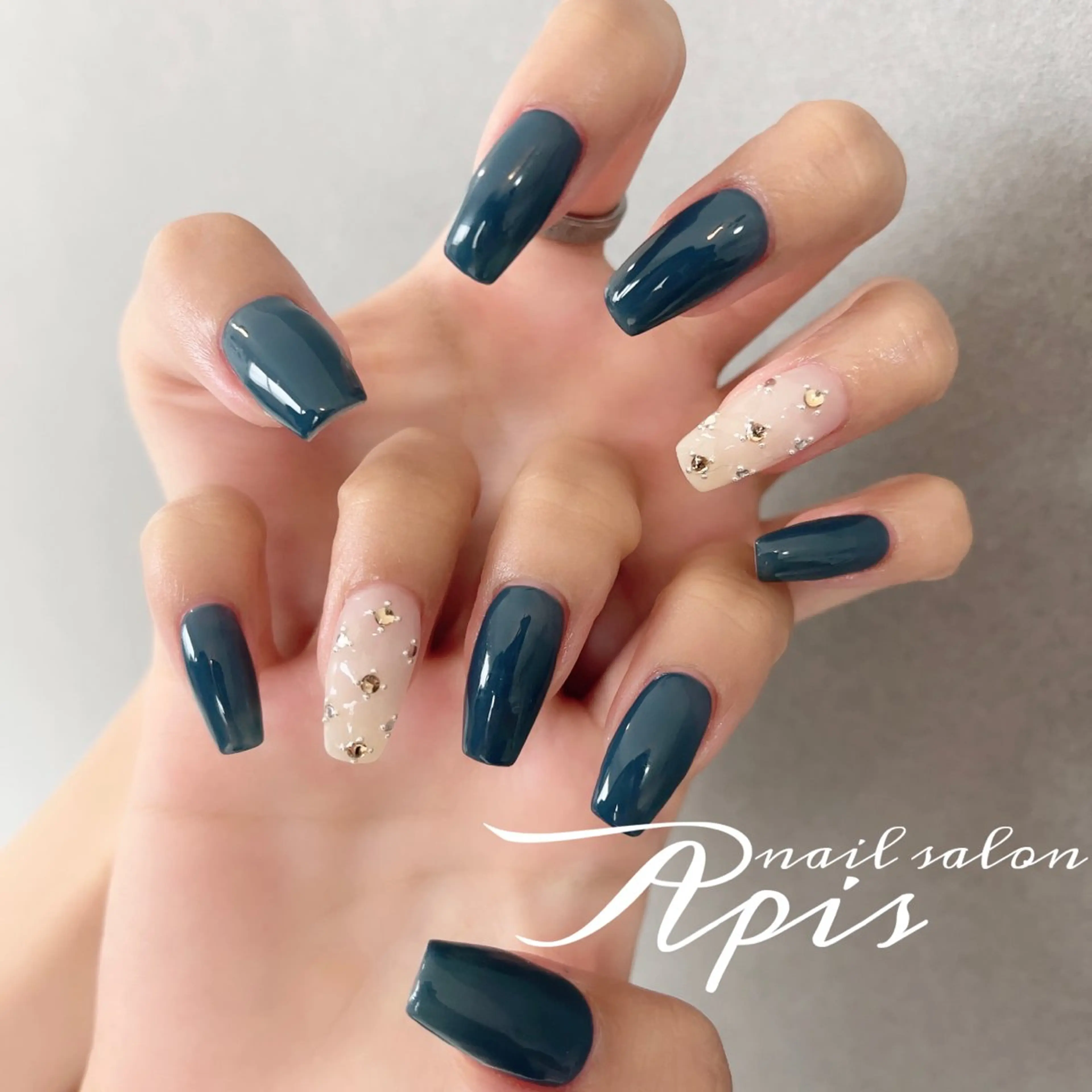 ネイル アートネイル ハンドネイル nailsalon Apis所属・Apis manakaのネイルデザイン