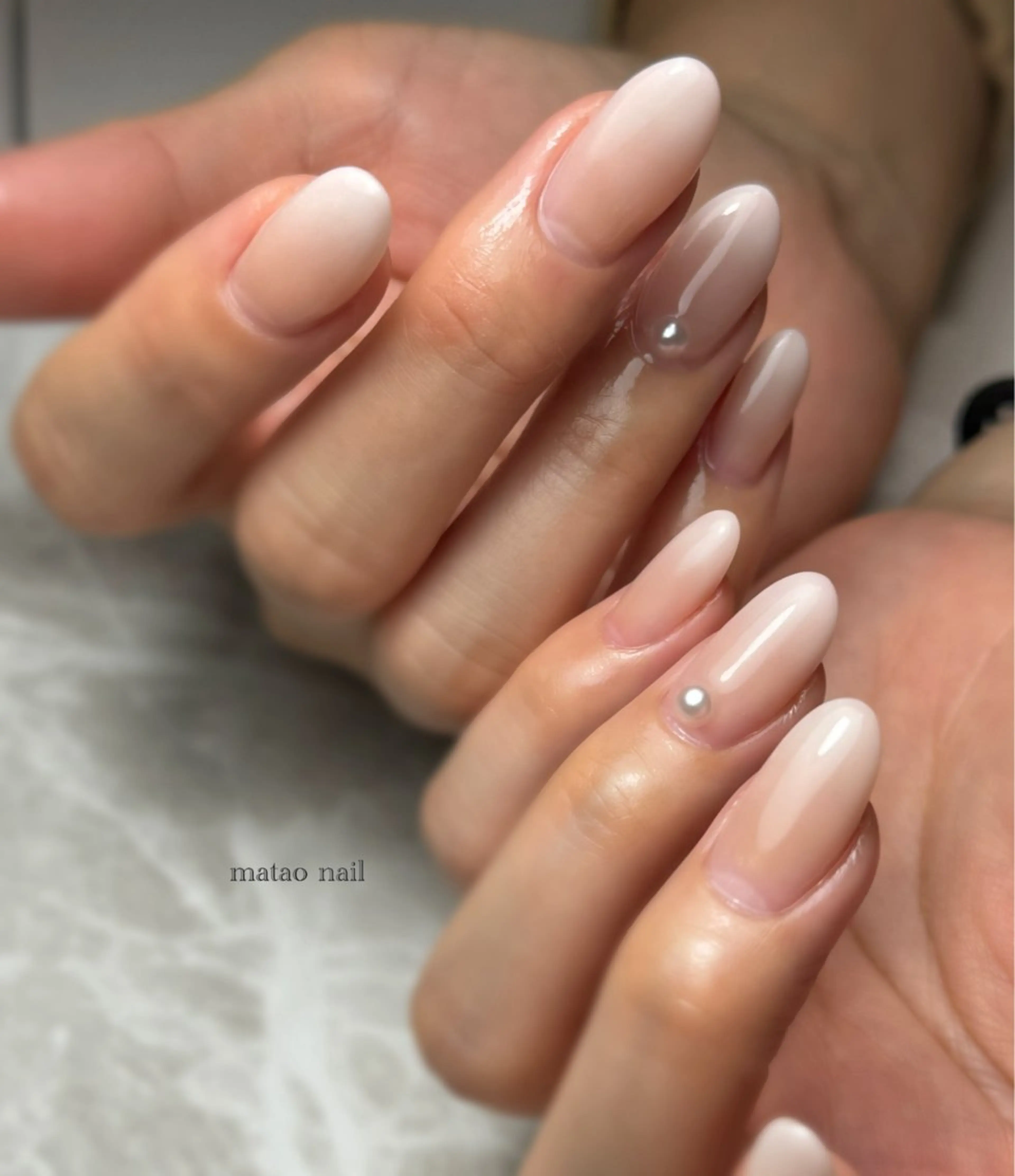 ネイル 長さ出し matao nailのネイルデザイン