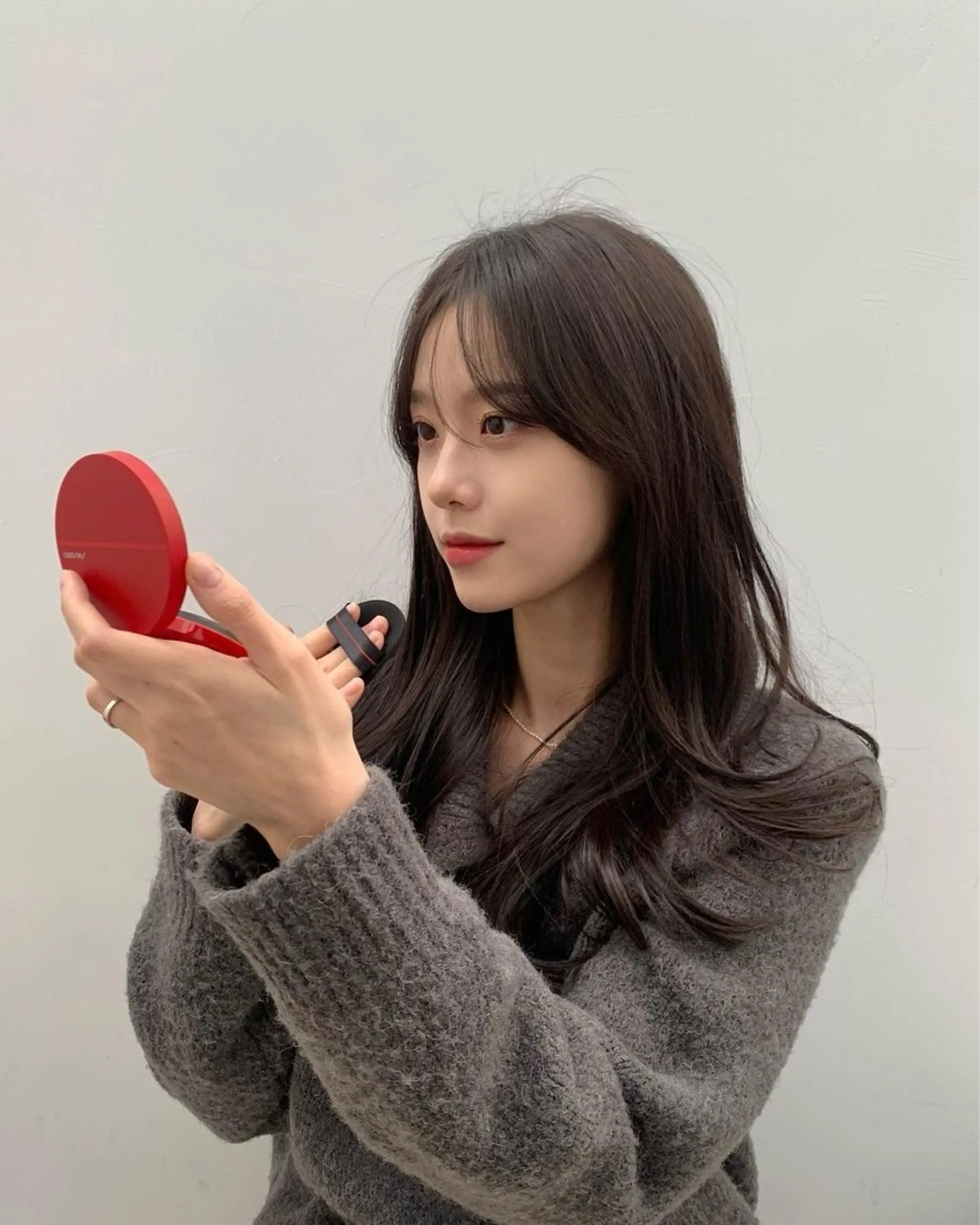 ミディアム カット ヘアカラー トリートメント ヘッドスパ ヘアセット 大人っぽ上品🤍韓国 レイヤー🤍ふうがのヘアスタイル