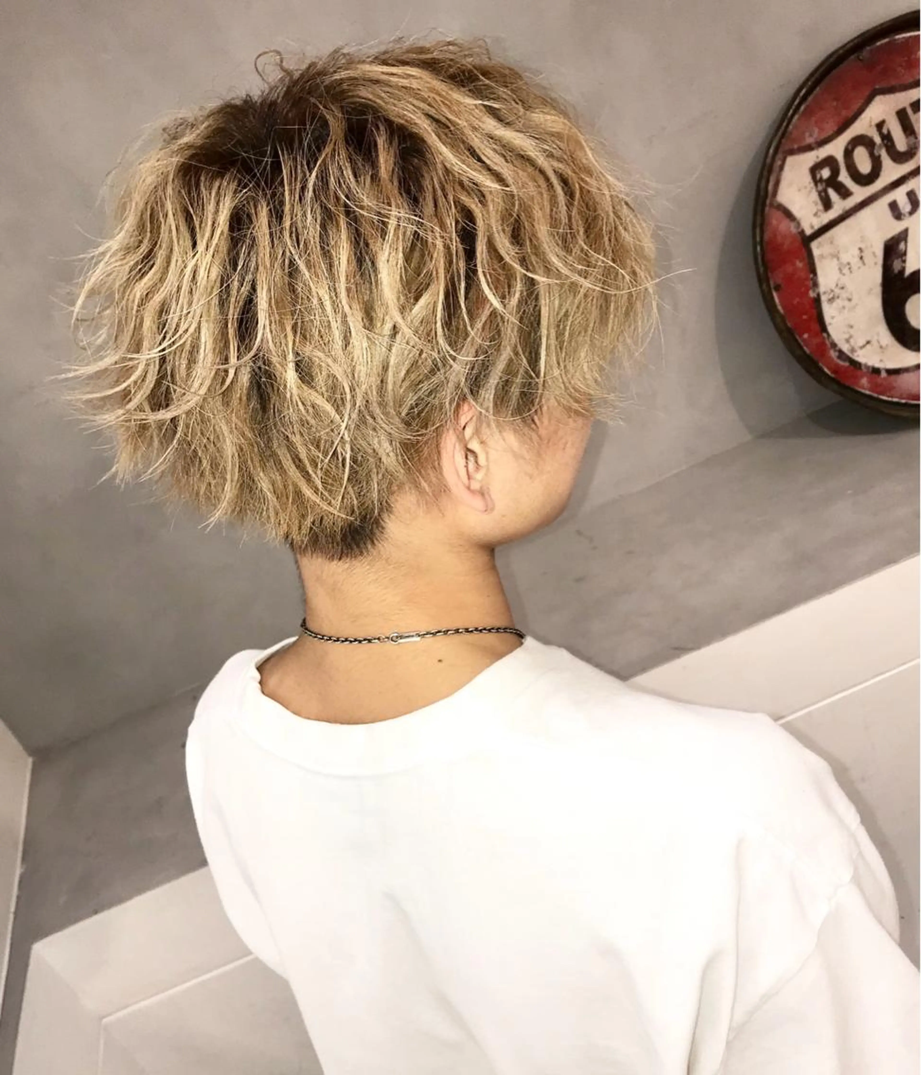 〖12月メンズ限定！〗カット＋パーマ ‪🐈‍⬛の写真