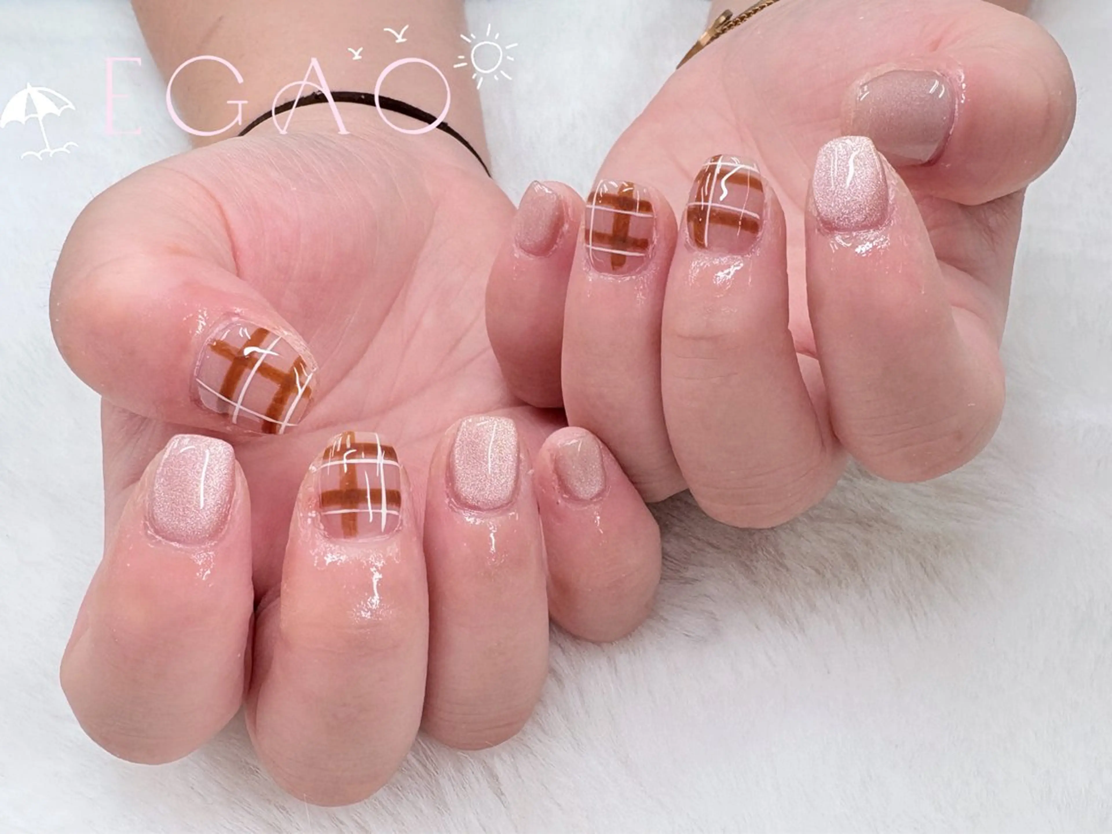 ネイル アートネイル フットネイル フレンチネイル ジェルネイル グラデーション ハンドネイル Egao Nail Salonのネイルデザイン