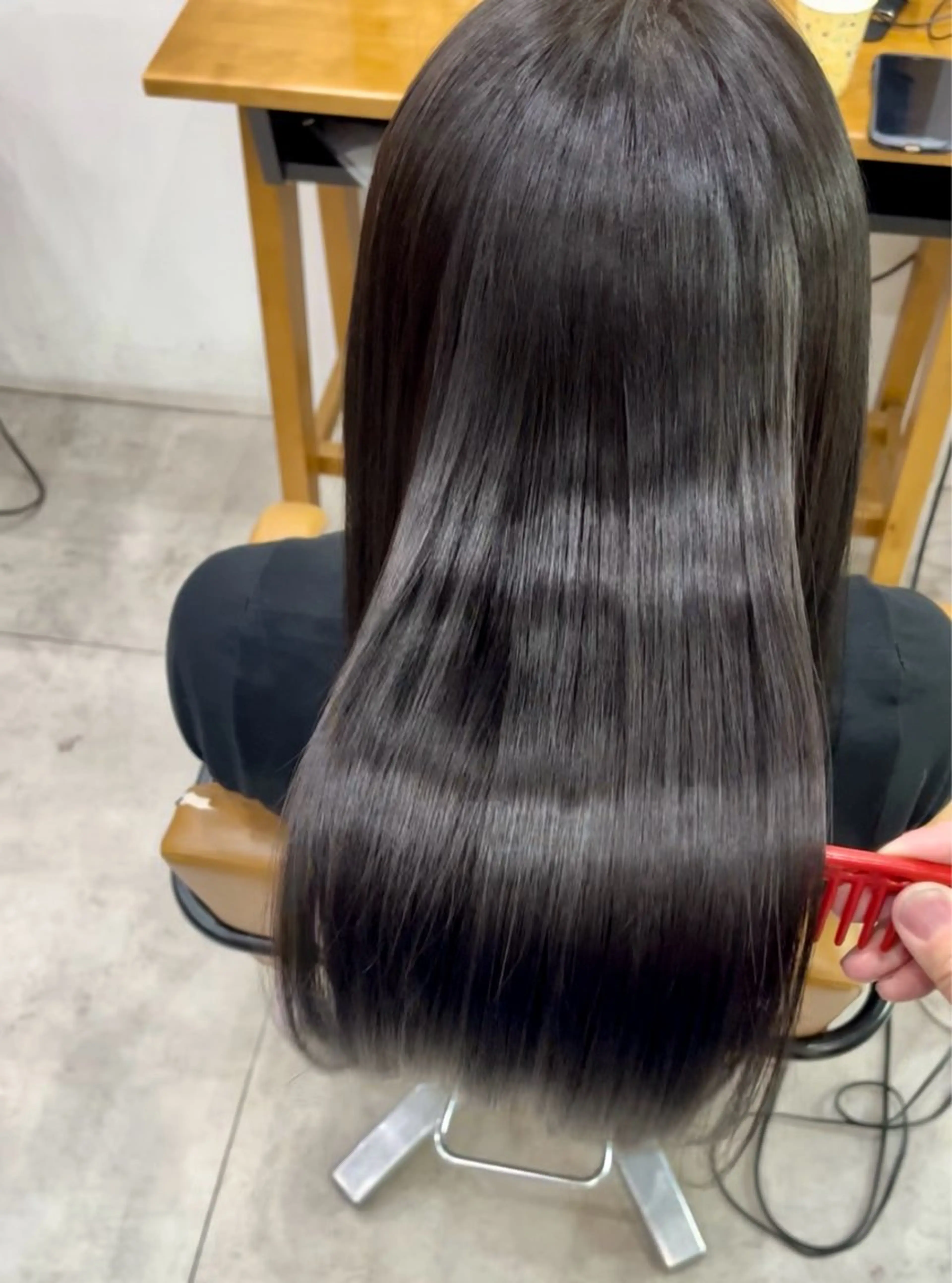 ［レディースメニュー］🥇美髪縮毛端正＋最高級髪質改善トリートメントの写真