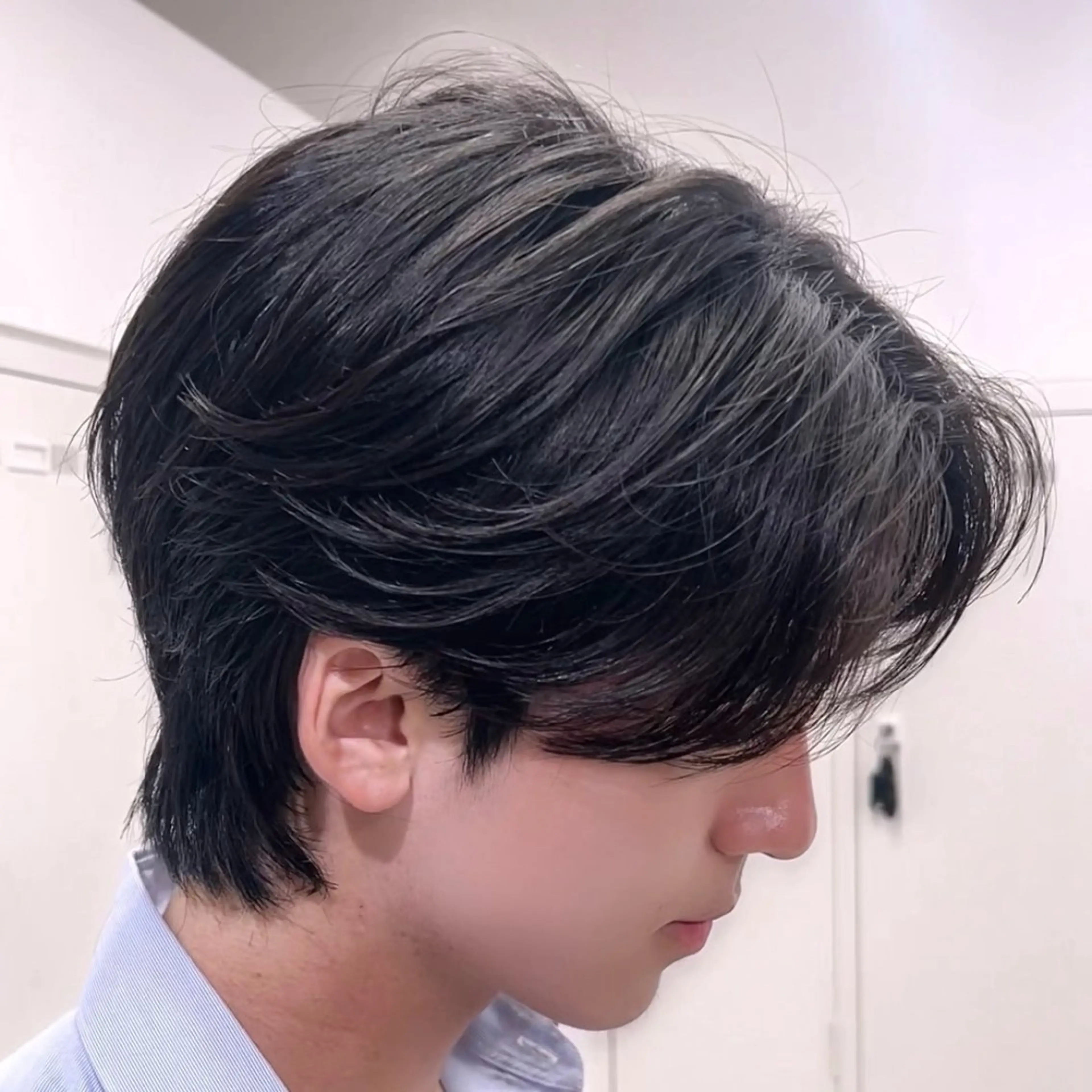 ミディアム パーマ メンズ カット パーマ ♠️メンズ特化／ 社 由樹♠️のヘアスタイル