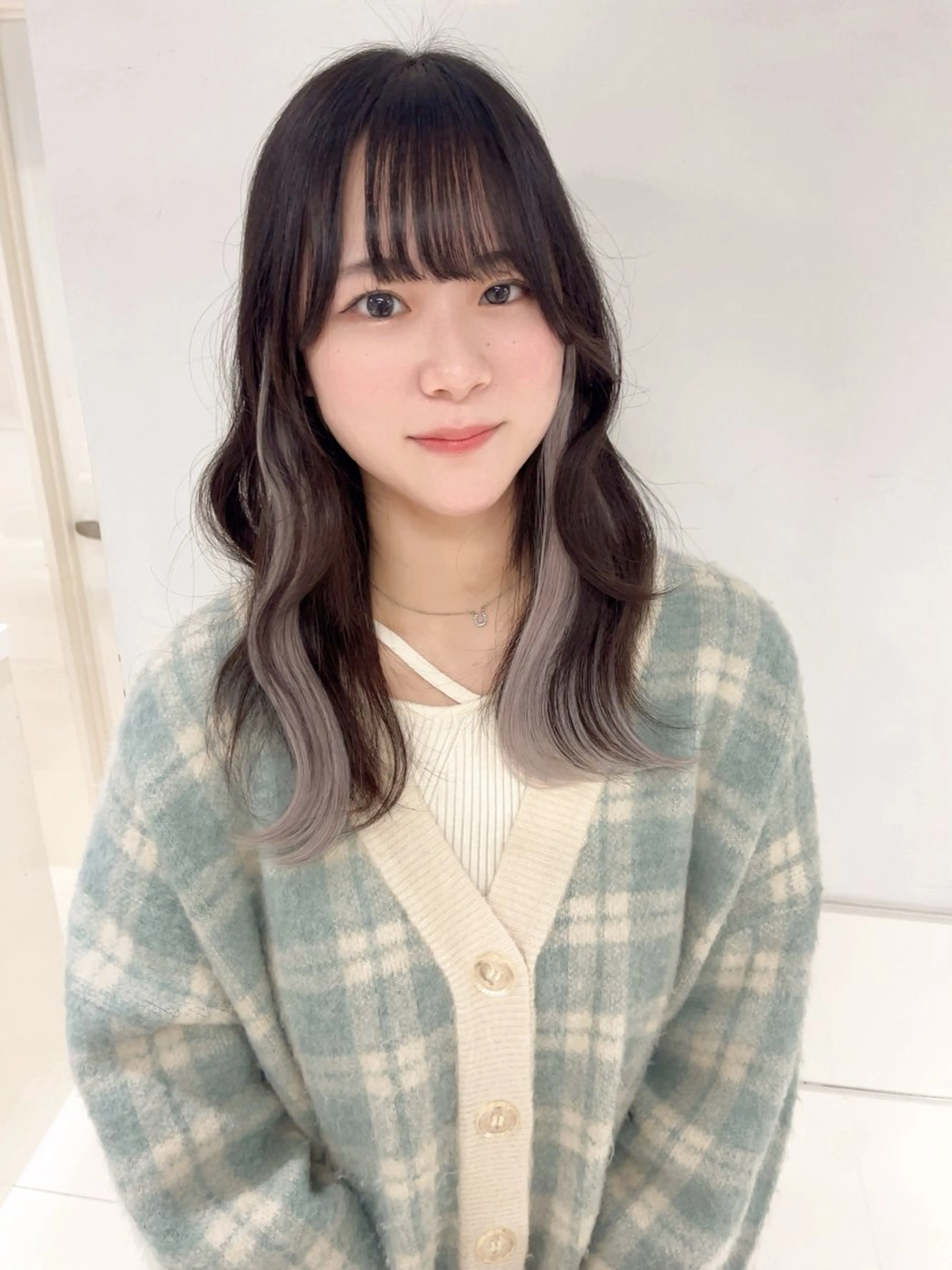 ロング エクステ エクステ りおな/エクステ /ミルクティーカラーのヘアスタイル