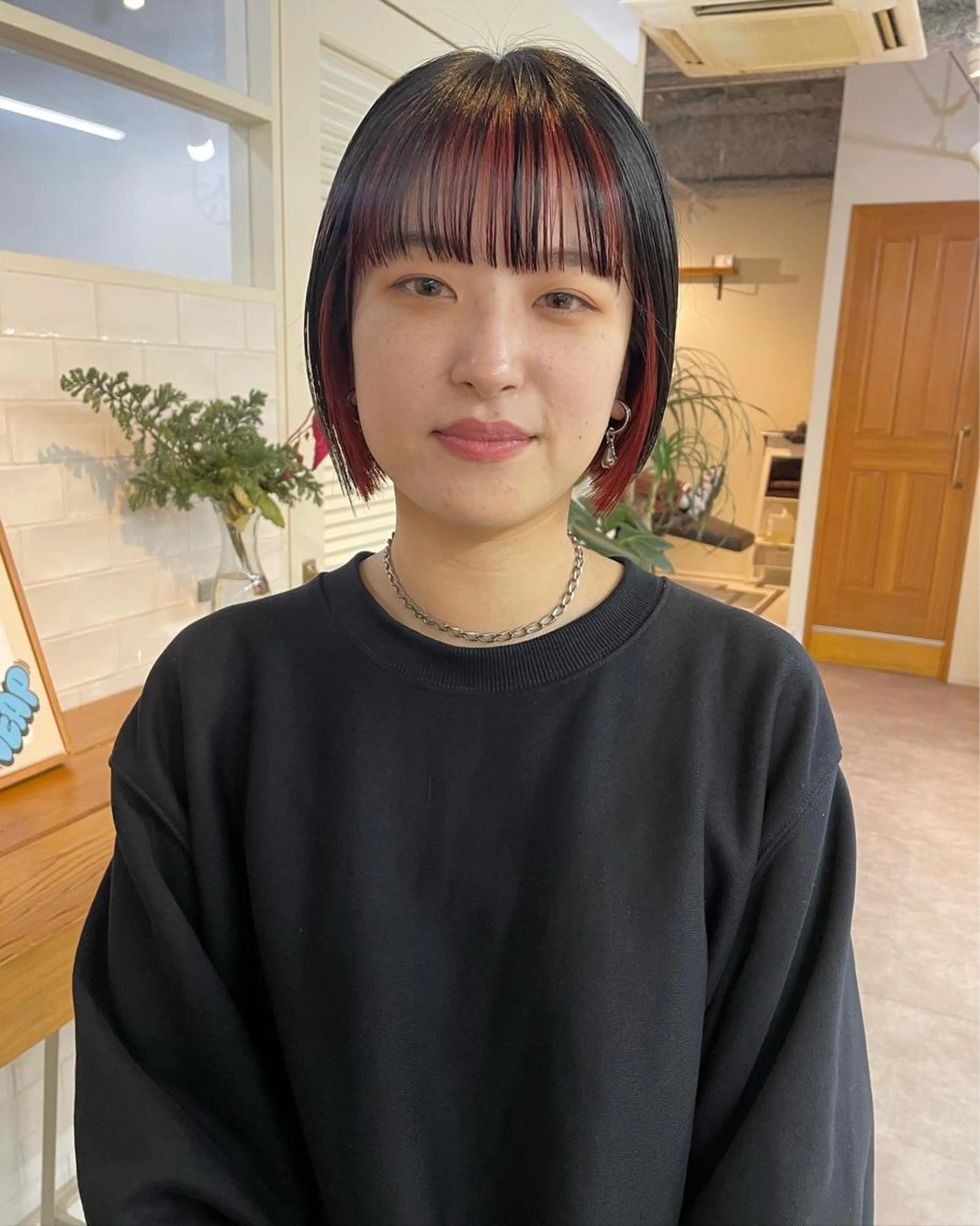 ○インナーカラー(ケアブリーチ)+トリートメント○の写真
