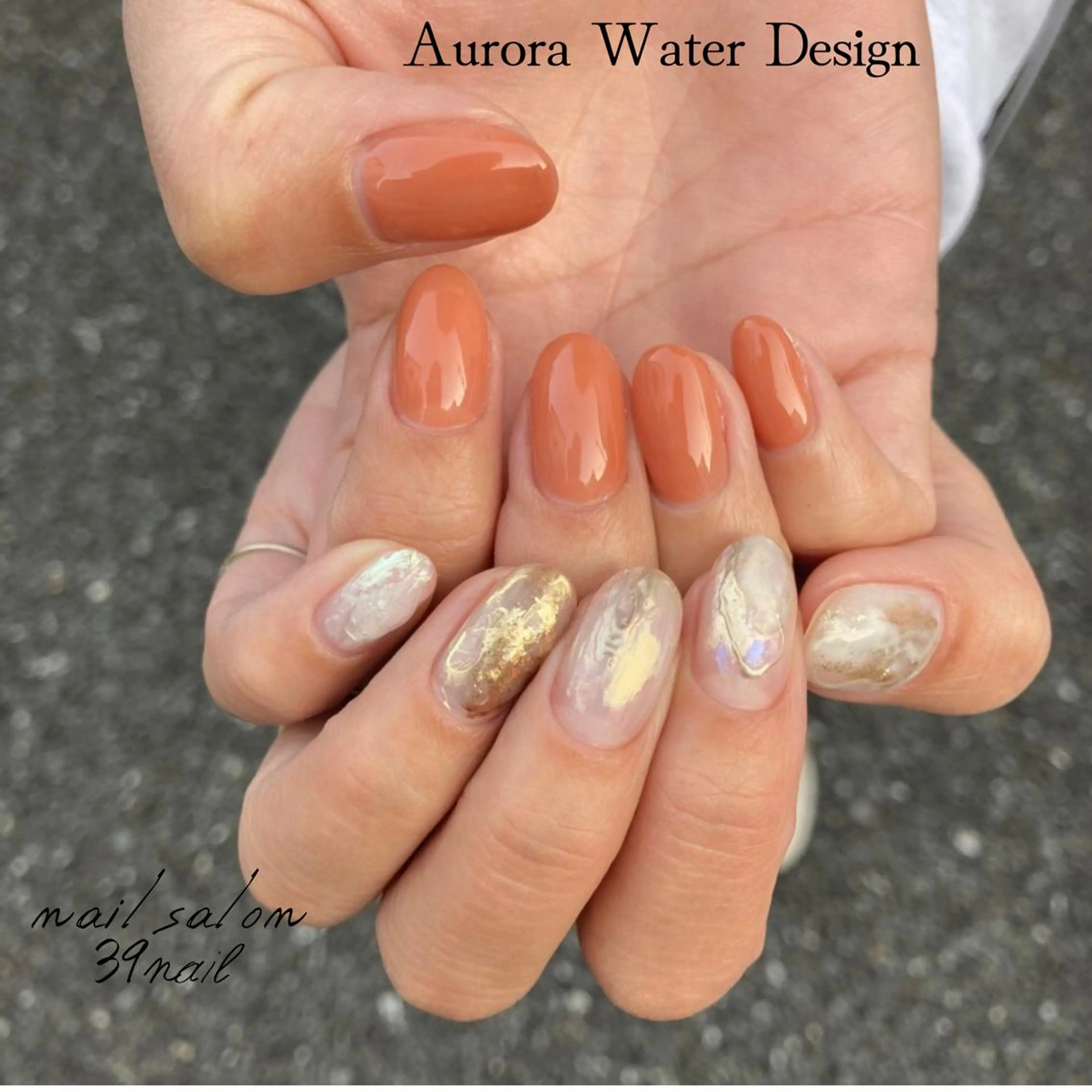 ミディアム ネイル ハンドネイル 京橋 【39nail】のネイルデザイン