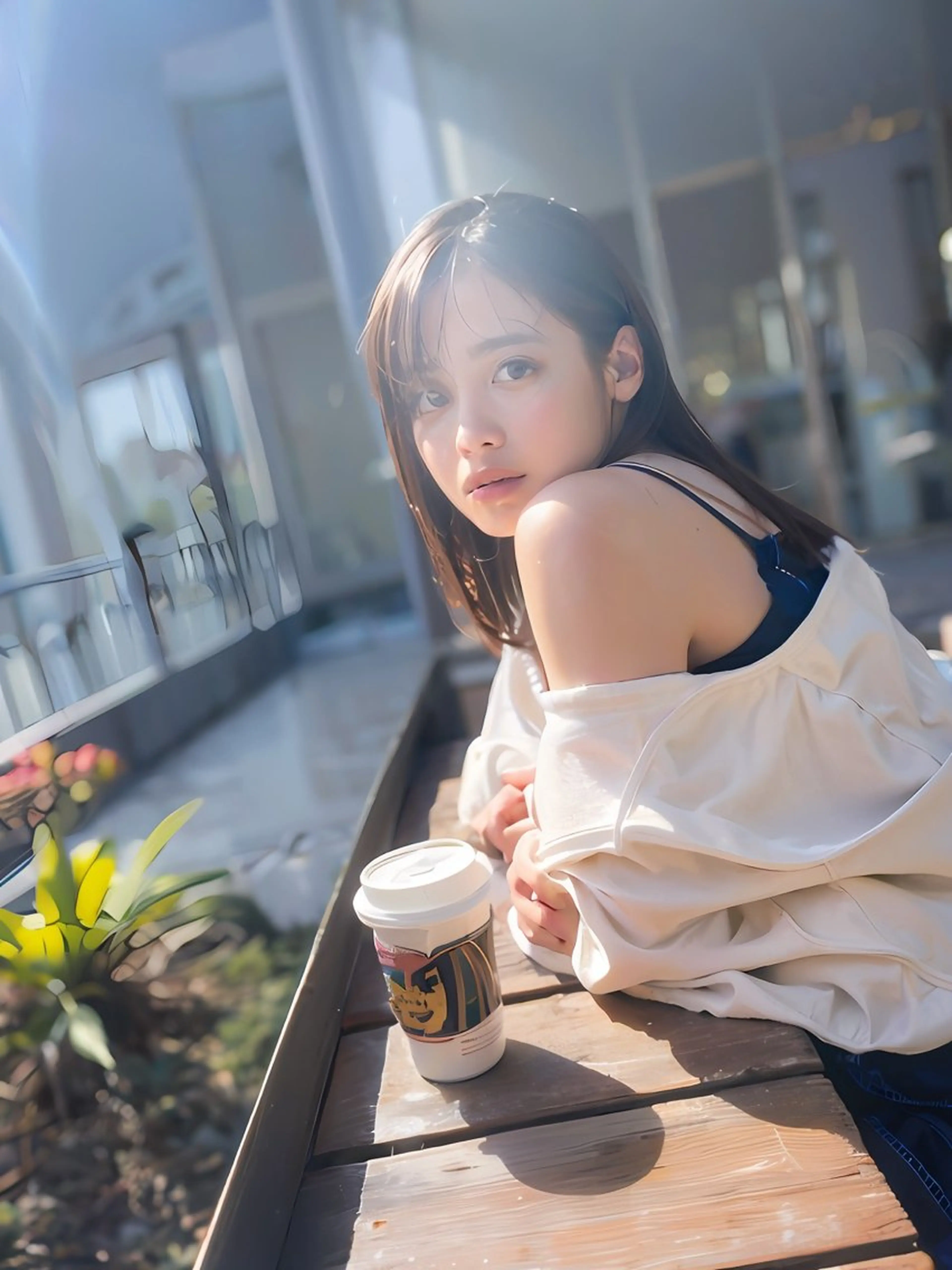 セミロング カラー ブラウンカラー ダークブラウン カット ヘアカラー トリートメント TMJ所属・バズる韓国ヘア 🇰🇷溝邊　拓麿のヘアスタイル