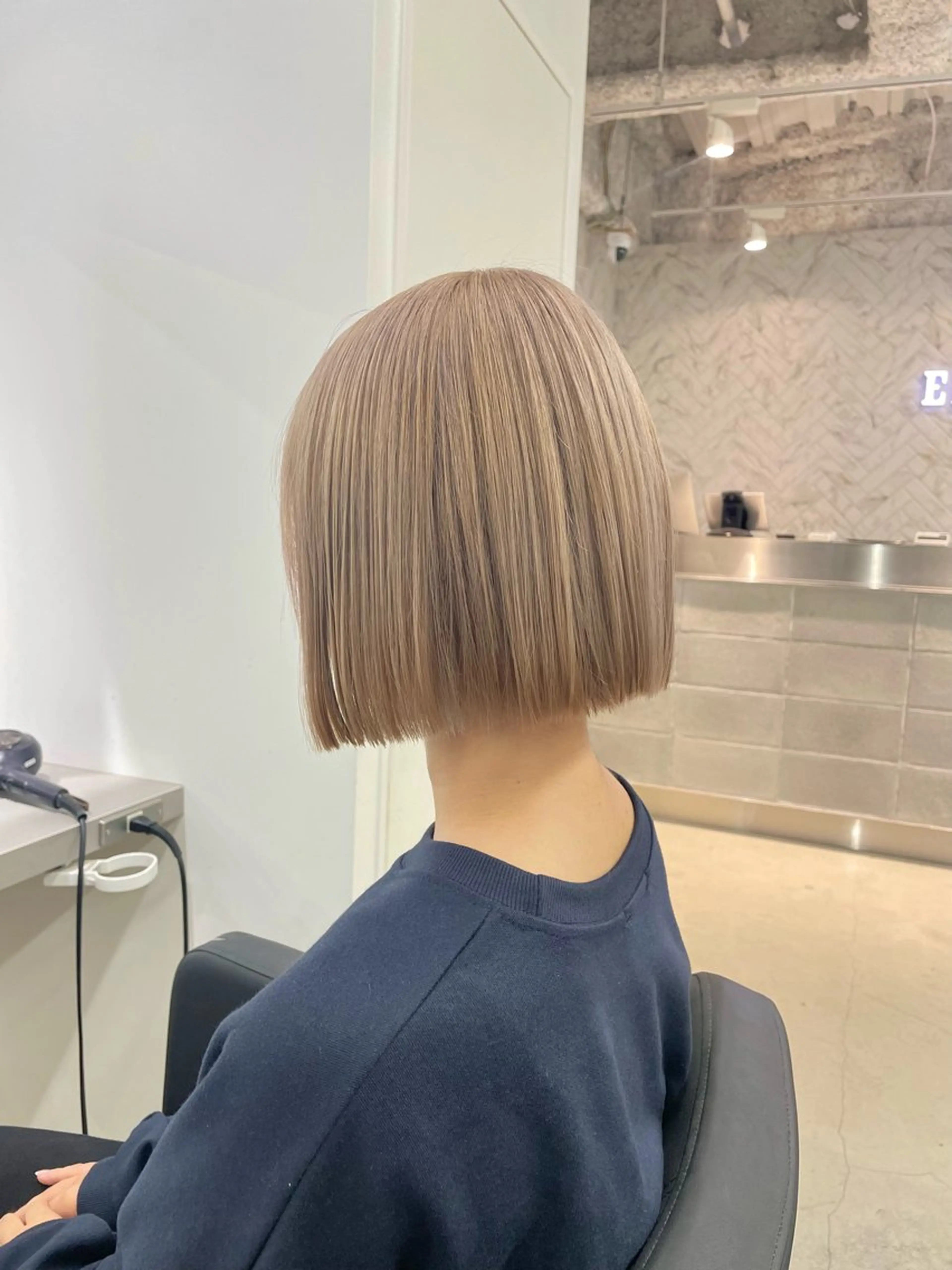 ショート カット ヘアカラー トリートメント ヘアセット 🎗井上 竜 ブリーチ指名No.1のヘアスタイル