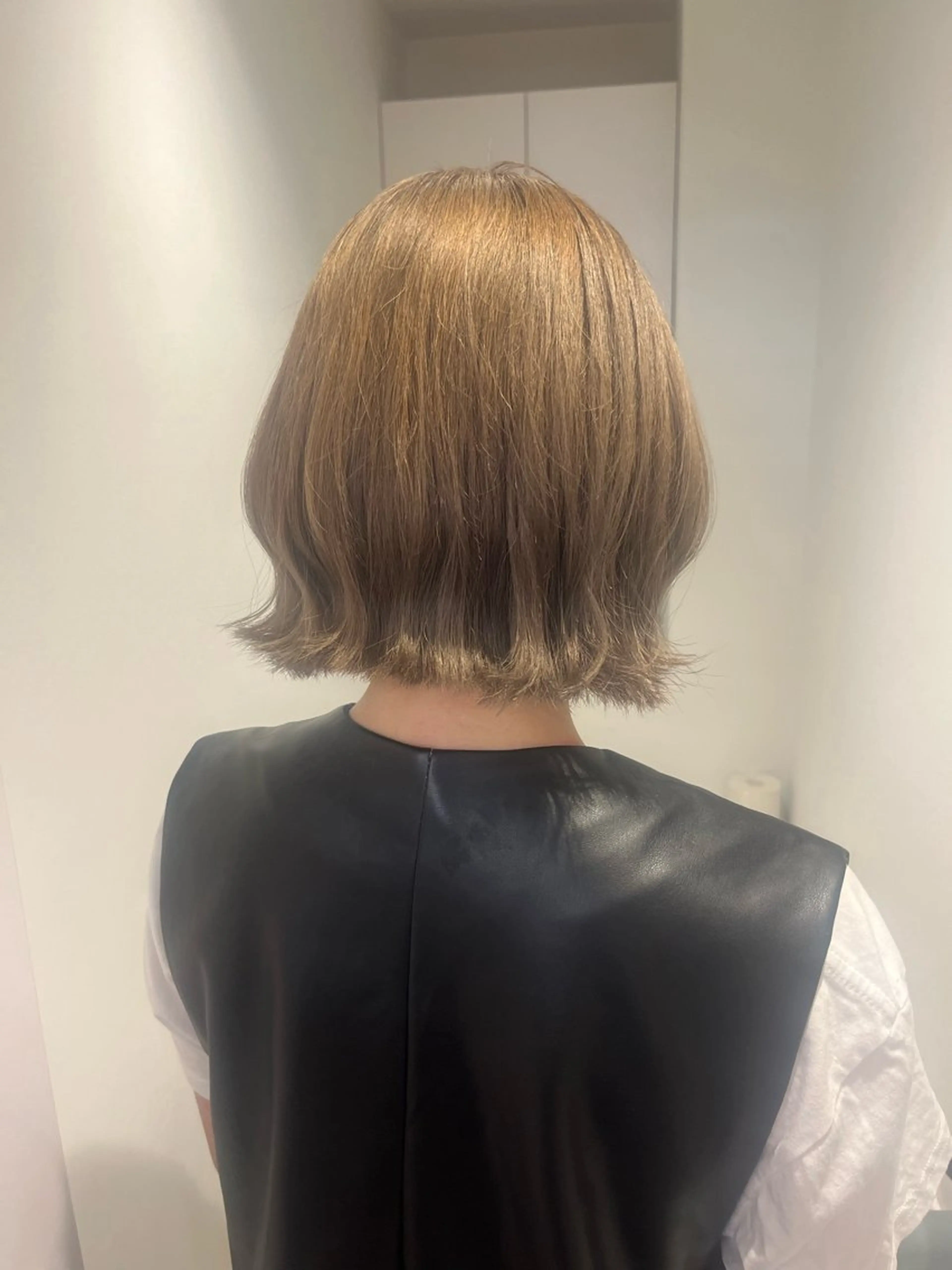 カラー ヘアカラー トリートメント ベージュ⟡˖ブリーチ ˖ ࣪⊹あずきのヘアスタイル