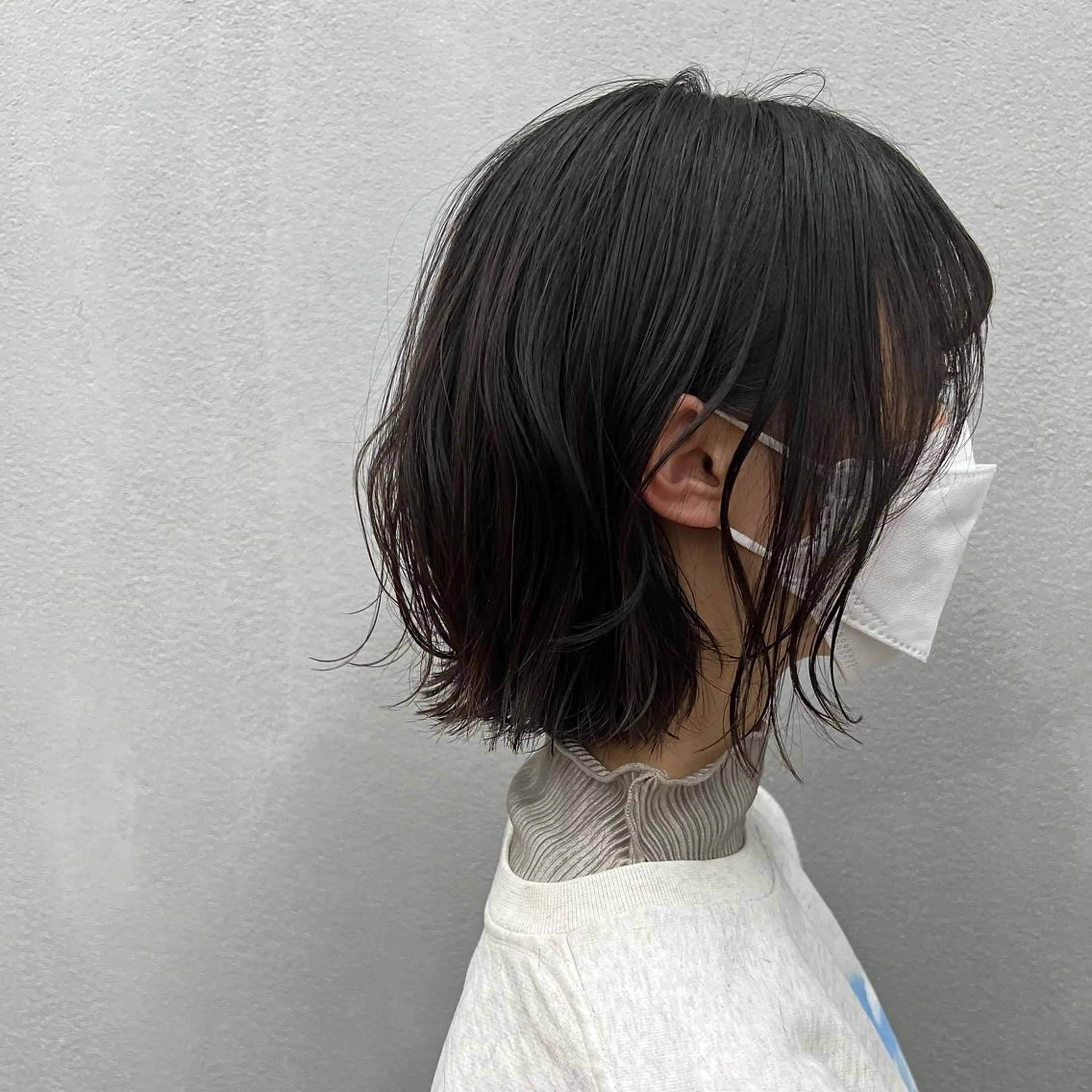 ショート カラー ボブ カット ヘアカラー トリートメント お顔まわりカット🌱 emo.村松泉綺のヘアスタイル