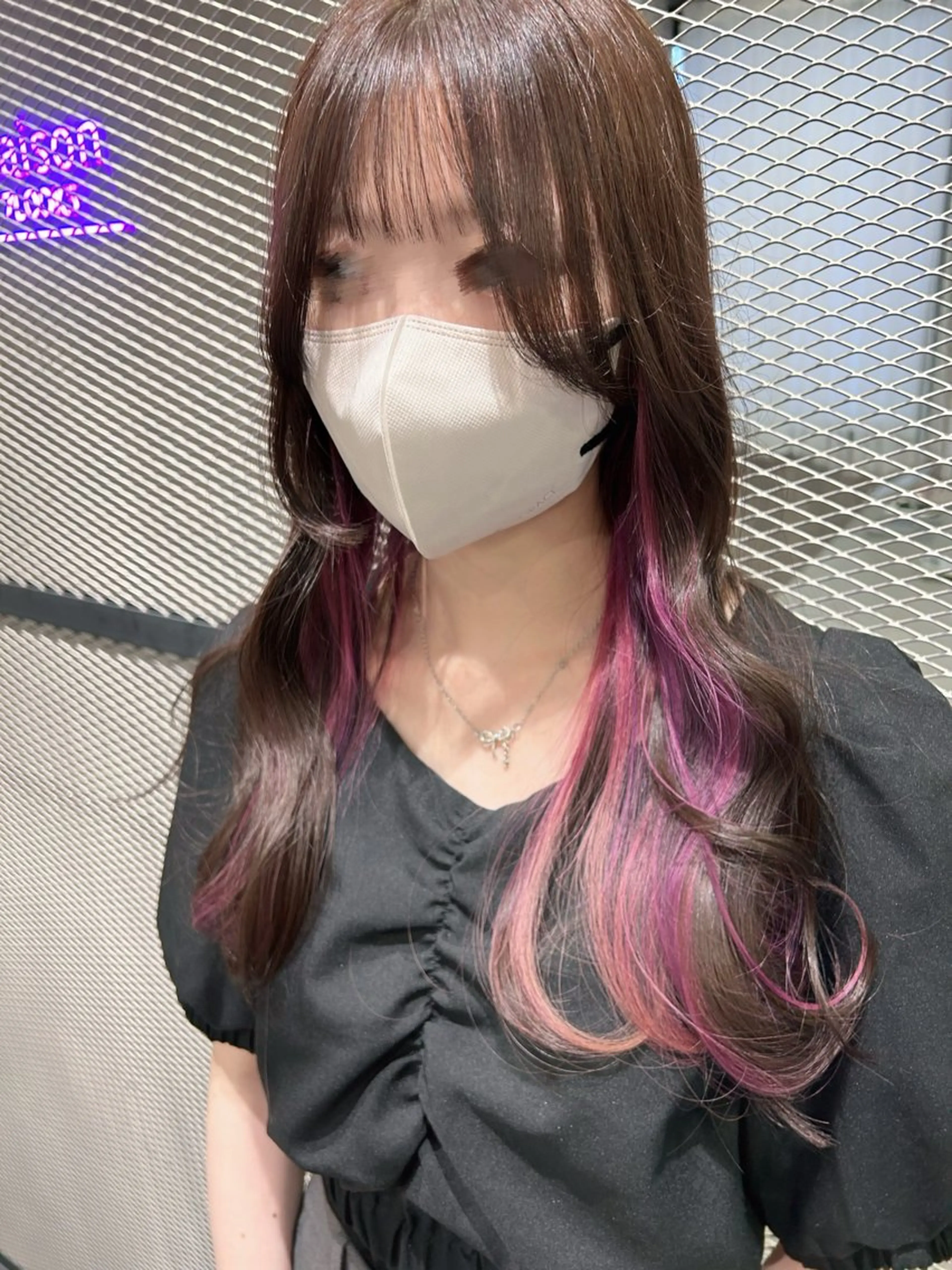 ロング カラー ヘアカラー 平畑 直将のヘアスタイル