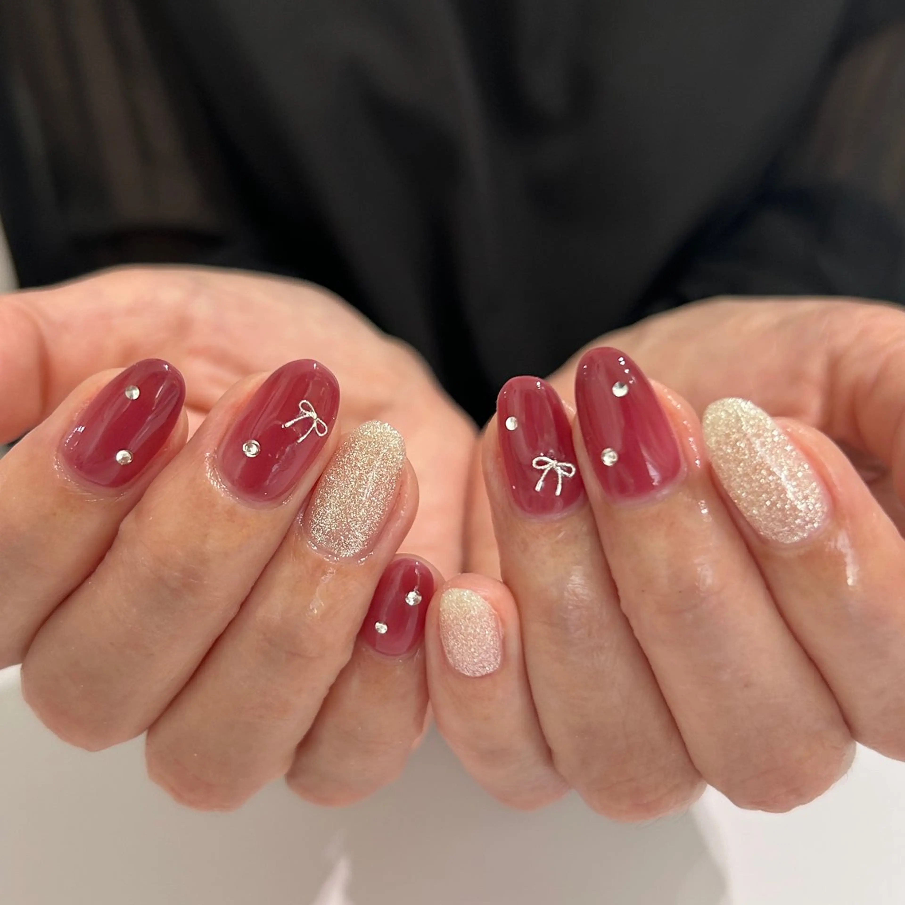 ネイル ワンカラーネイル ハンドネイル nail salon moiのネイルデザイン