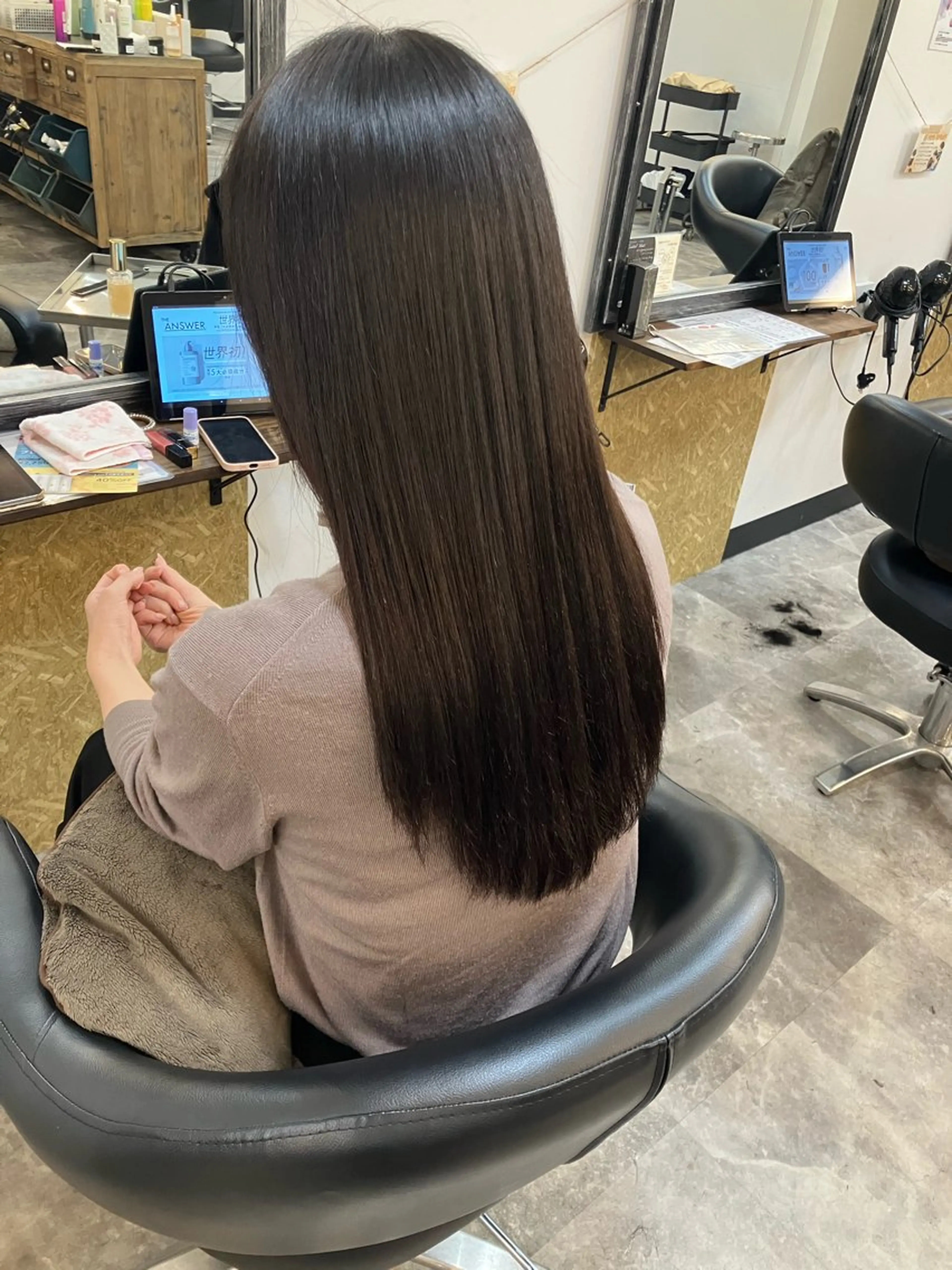 ロング カット 縮毛矯正 トリートメント ✨艶髪特化✨ 後藤圭太のヘアスタイル