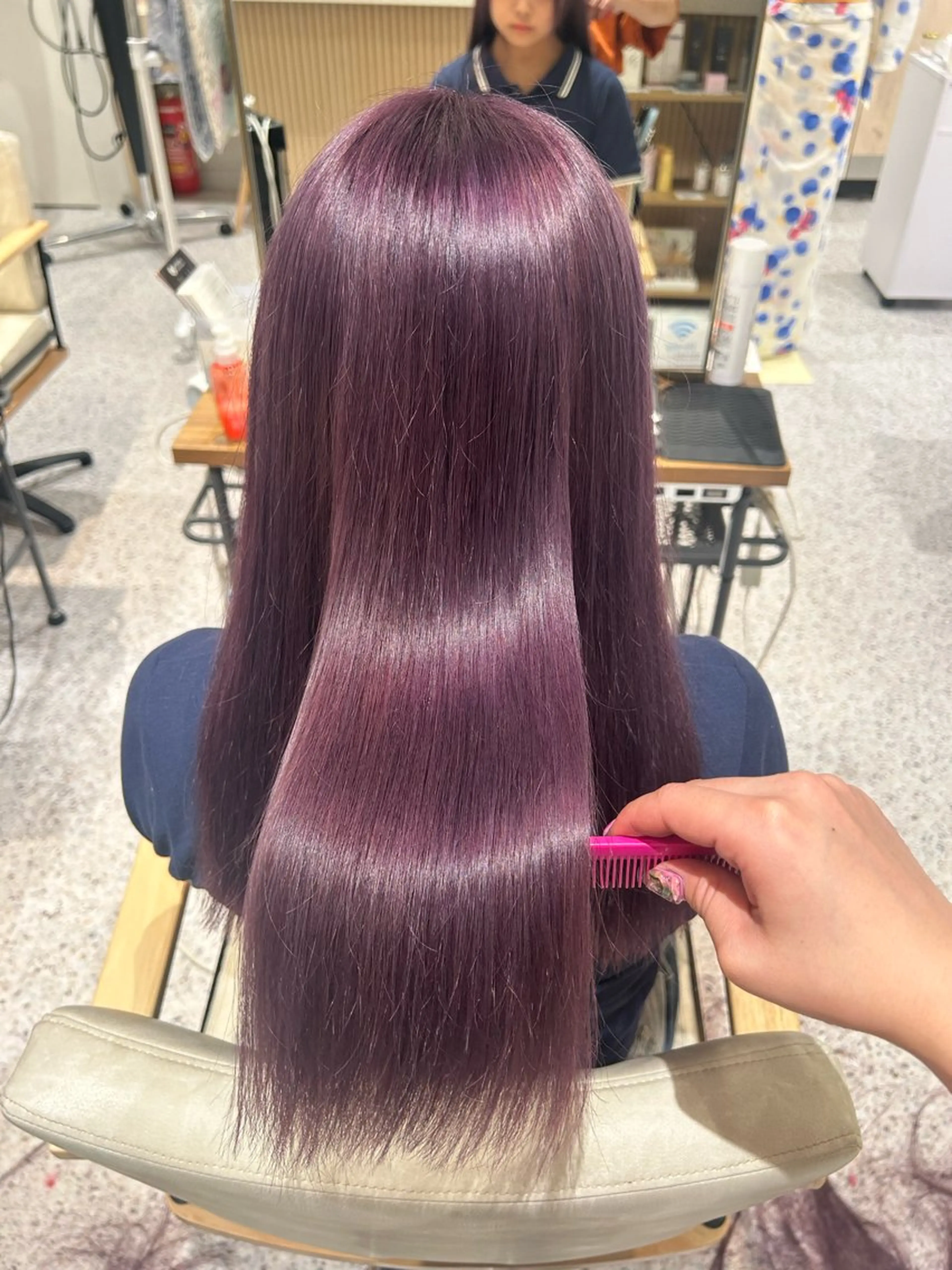 ロング ヘアカラー hair&eye🎀 /momoKaのマツエク・マツパデザイン