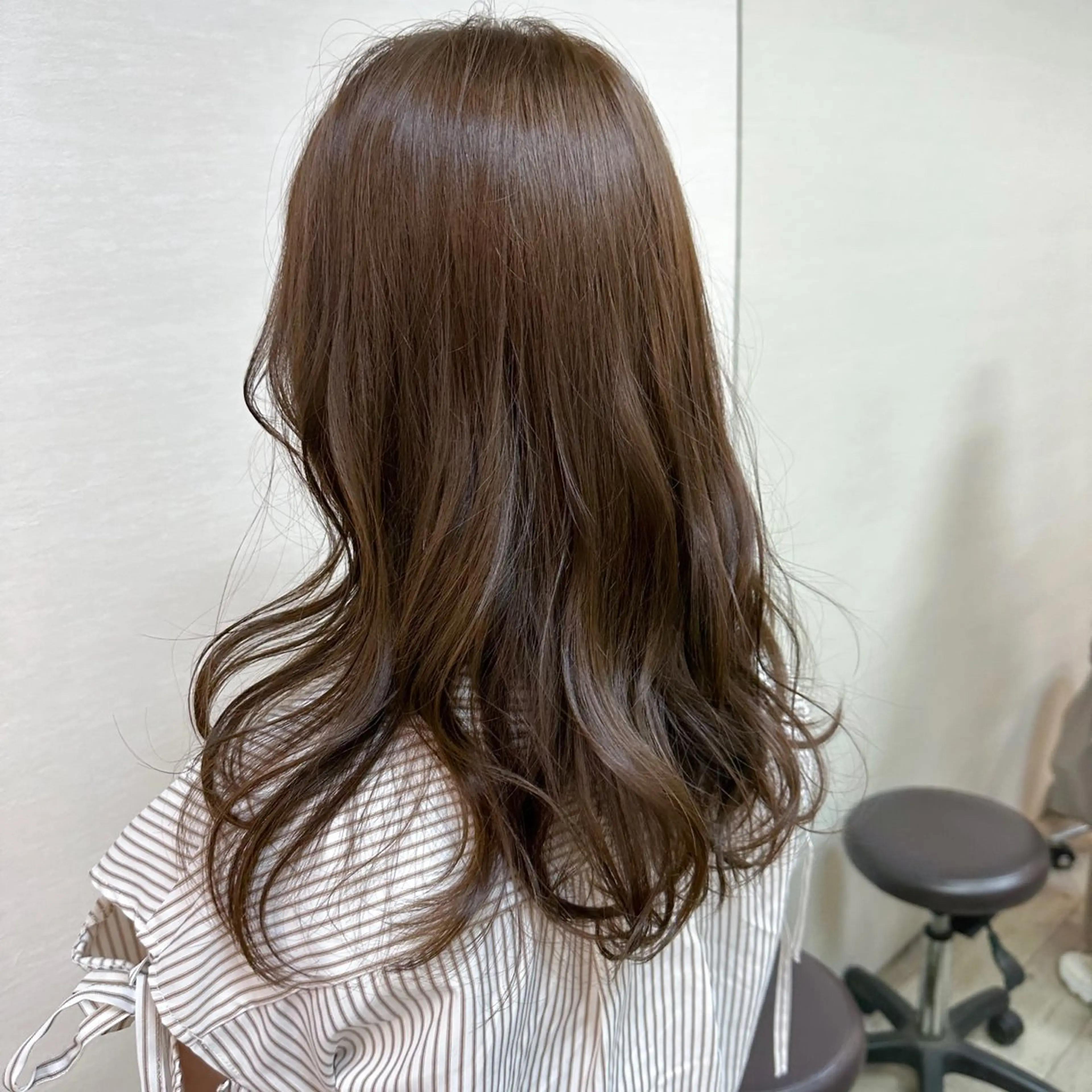 セミロング カラー カット ヘアカラー トリートメント 高橋 みく/ minim 暖色のヘアスタイル