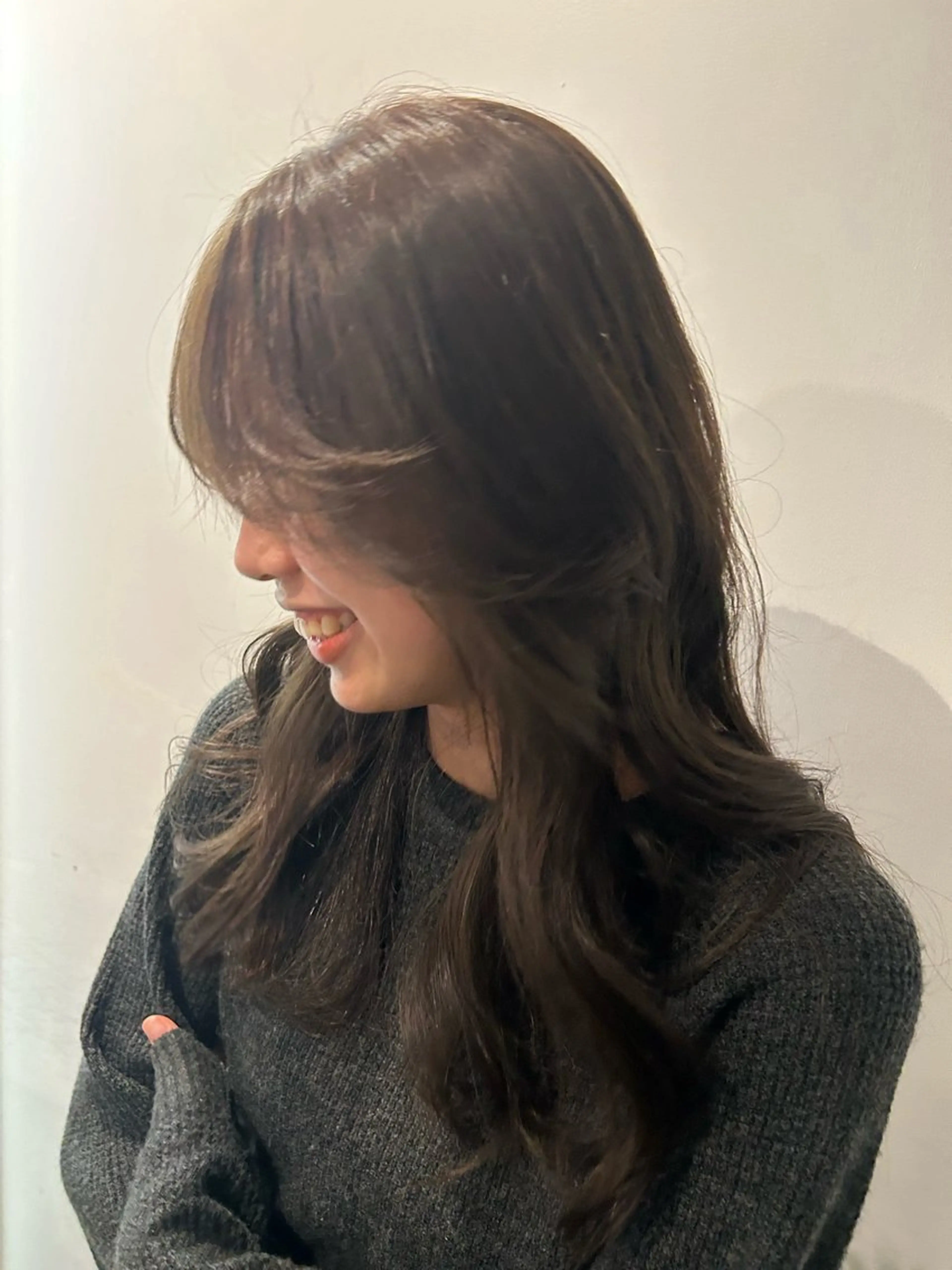 ロング ヘアアレンジ カット ヘアカラー 🎀suzuna 透明感colorのヘアスタイル