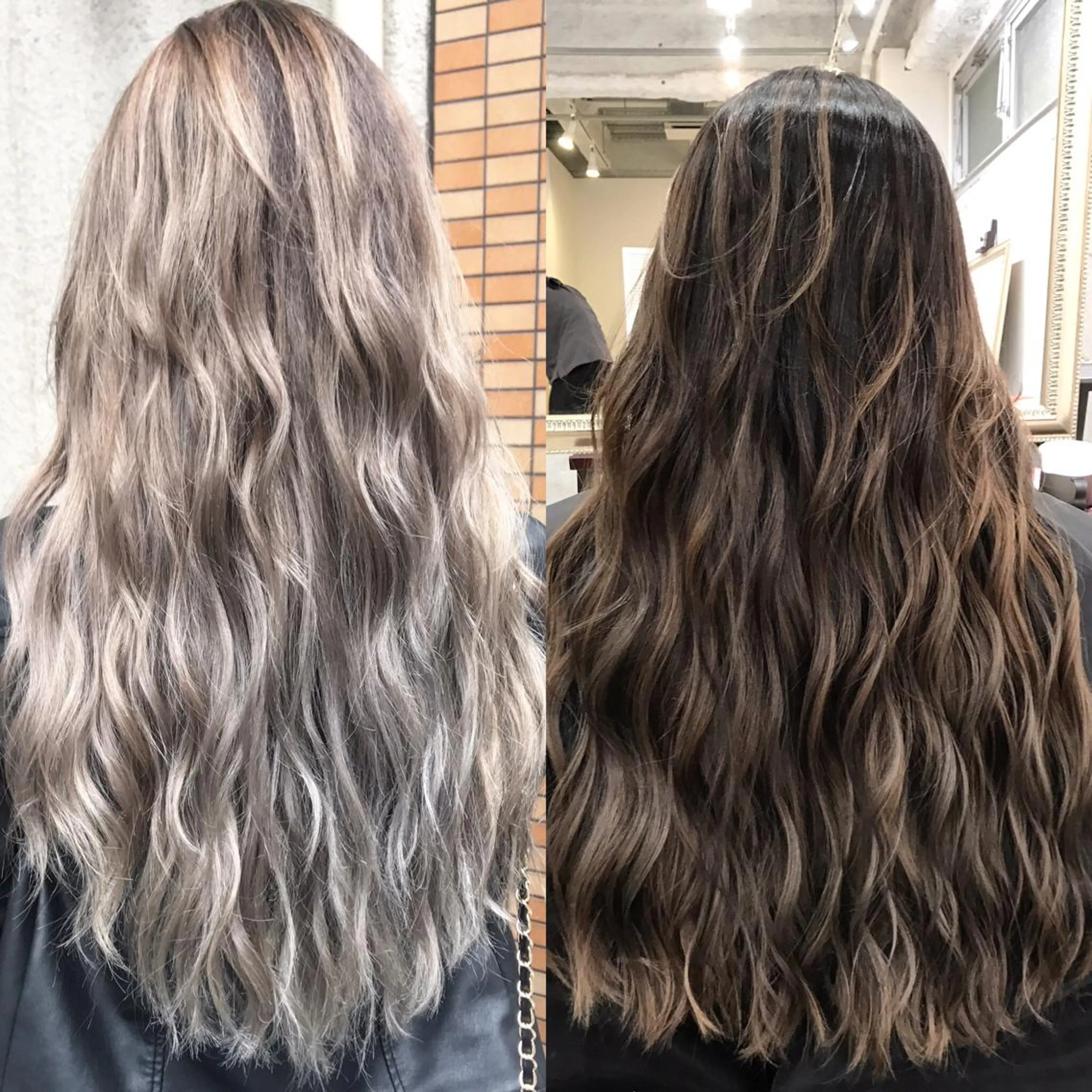 ロング カラー ヘアアレンジ ヘアカラー トリートメント BANK'S hair所属・💐ケラチン 髪質改善寺坂雄飛💐のヘアスタイル