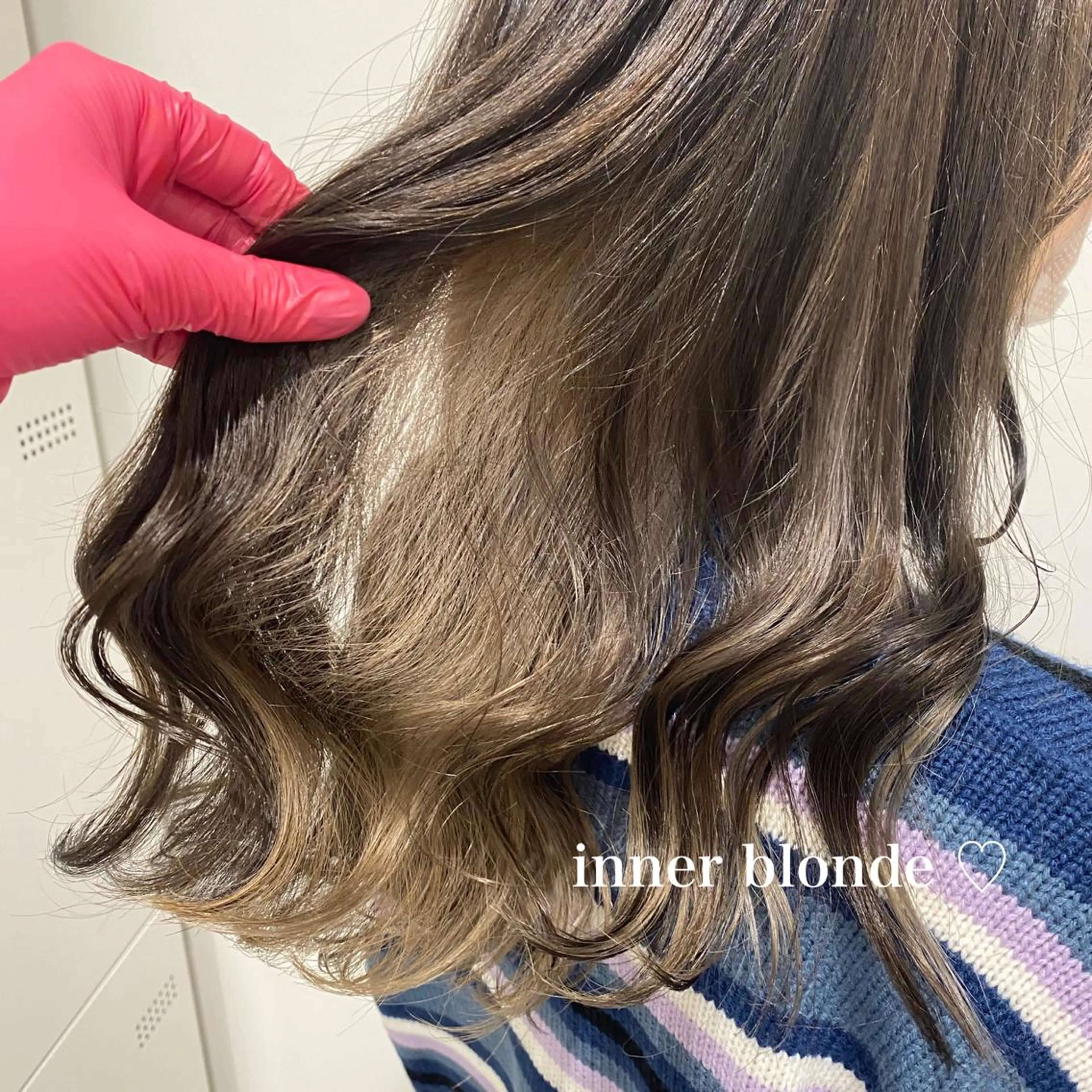セミロング カラー パーマ ヘアアレンジ メンズ ネイル マツエク・マツパ メンズインナーカラー イヤリングカラー インナーカラー linette所属・🐩推し活🐩 FUTABA🍒のヘアスタイル