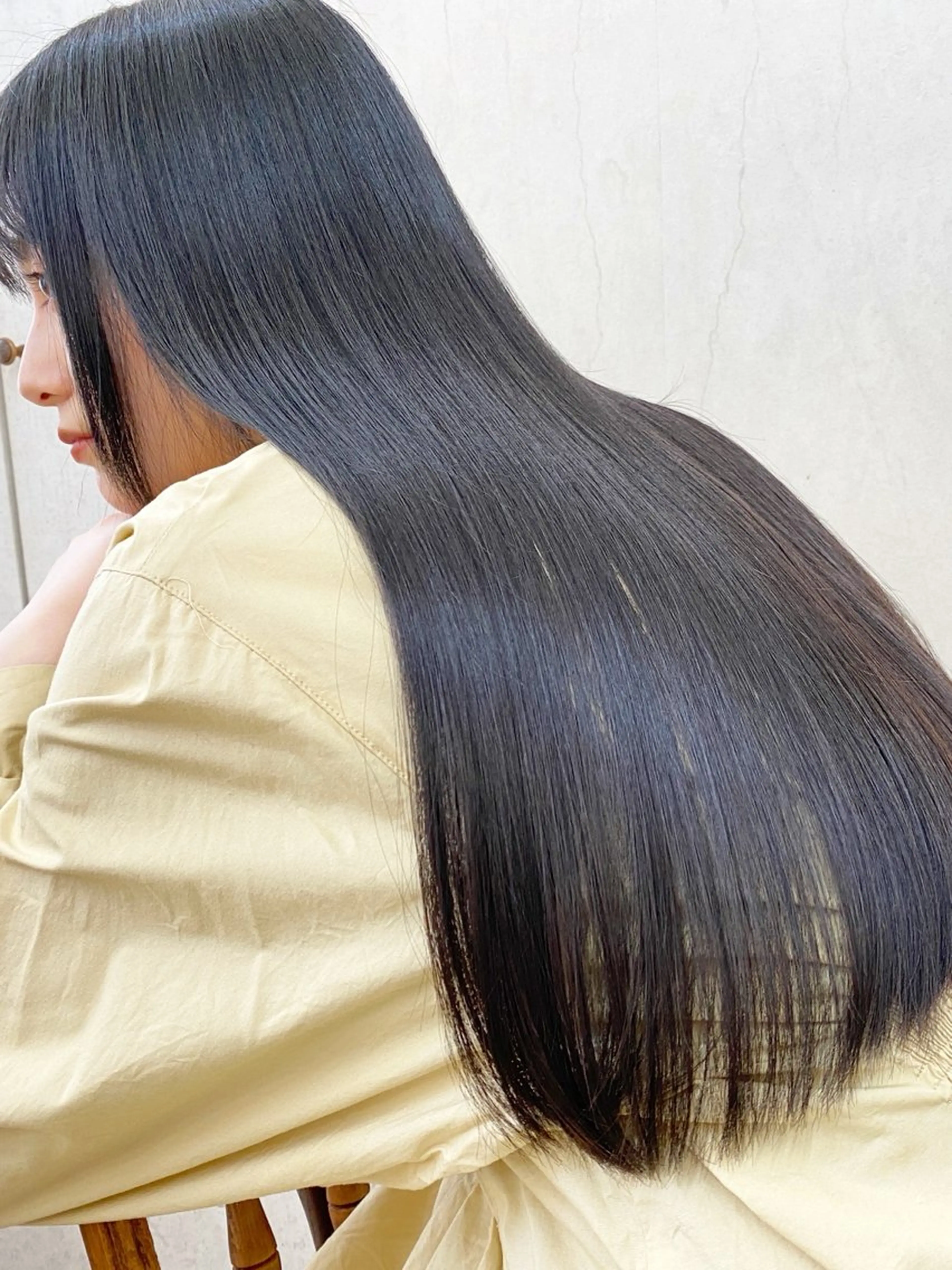 ロング カラー カット 縮毛矯正 トリートメント 銀座《髪質改善》 垢抜け✨布施拓也のヘアスタイル