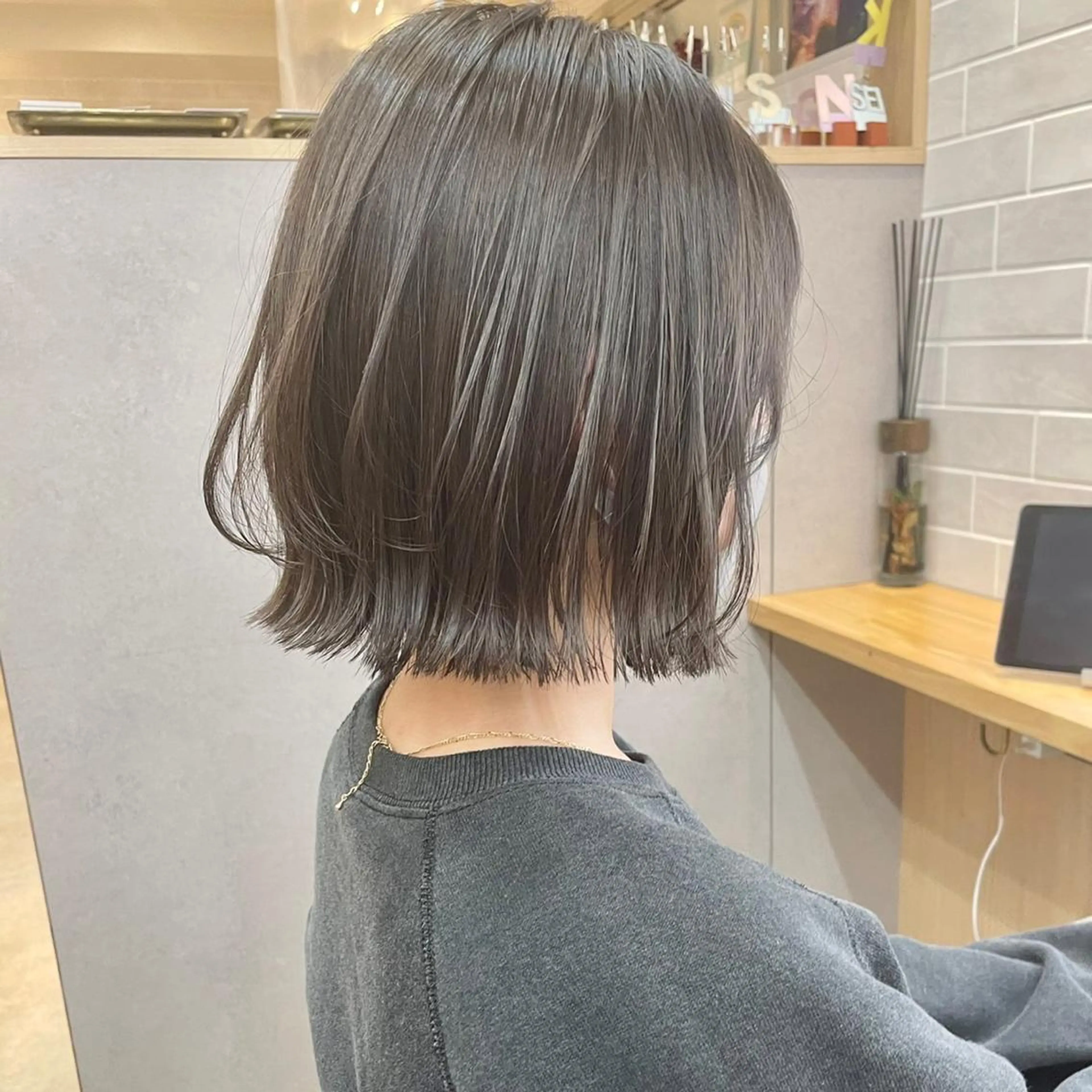 カラー 期間限定 カット　りょうのヘアスタイル