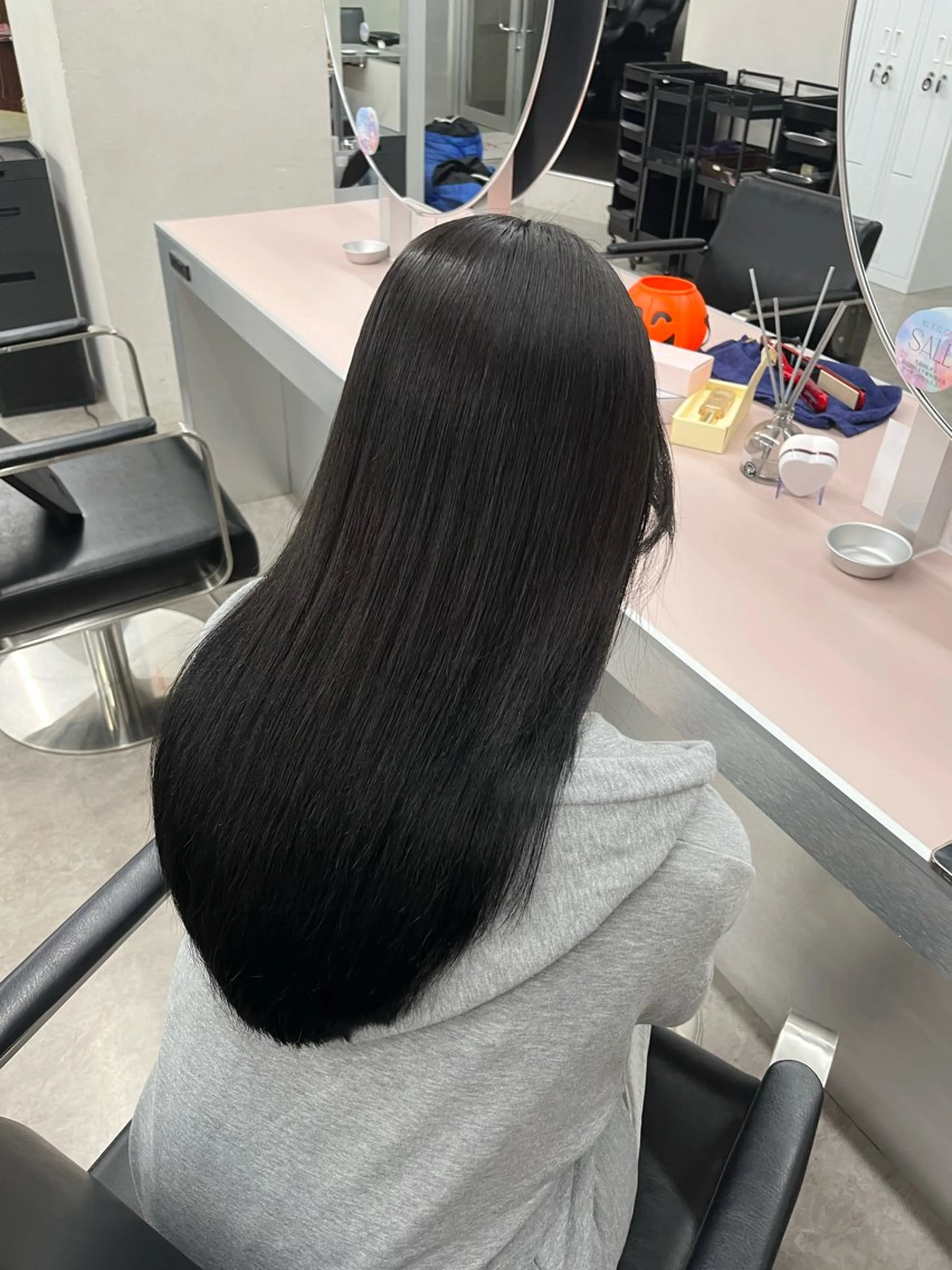 ロング ヘアカラー 奥野碧🌈艶髪 /ダメージレスカラーのヘアスタイル