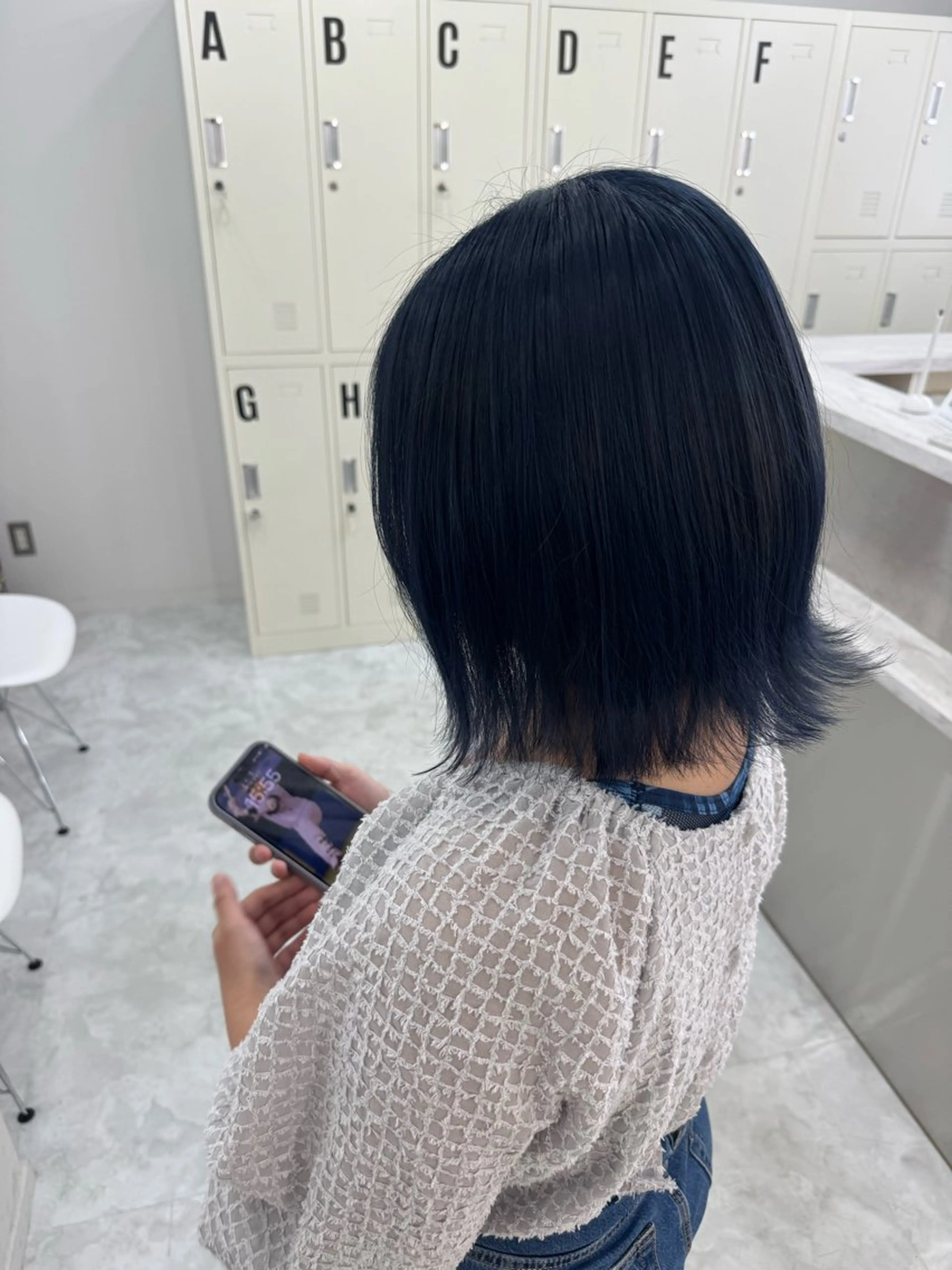 セミロング 小嶌 啓太のヘアスタイル