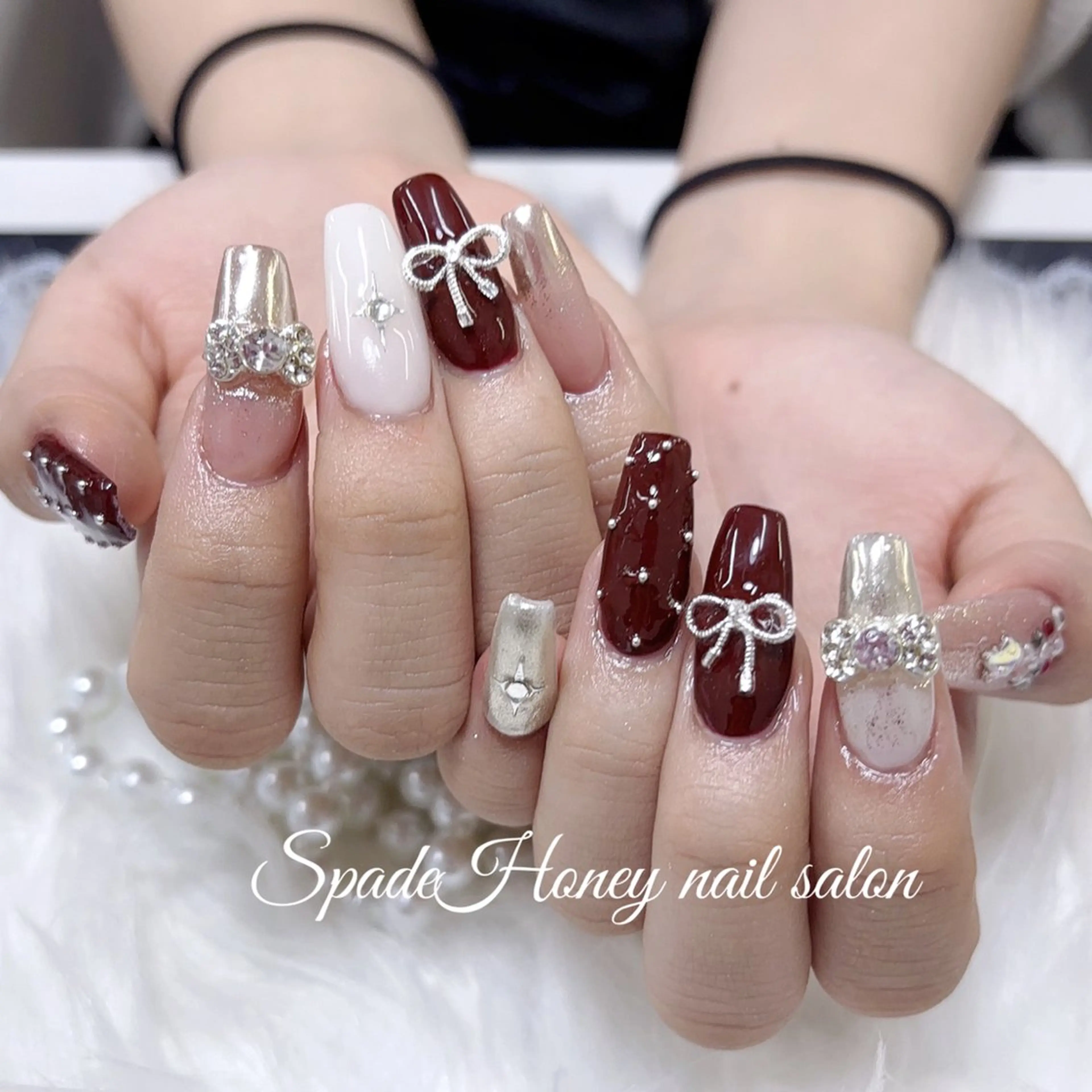 ネイル ハンドネイル SpadeHoney ♠️✨のネイルデザイン