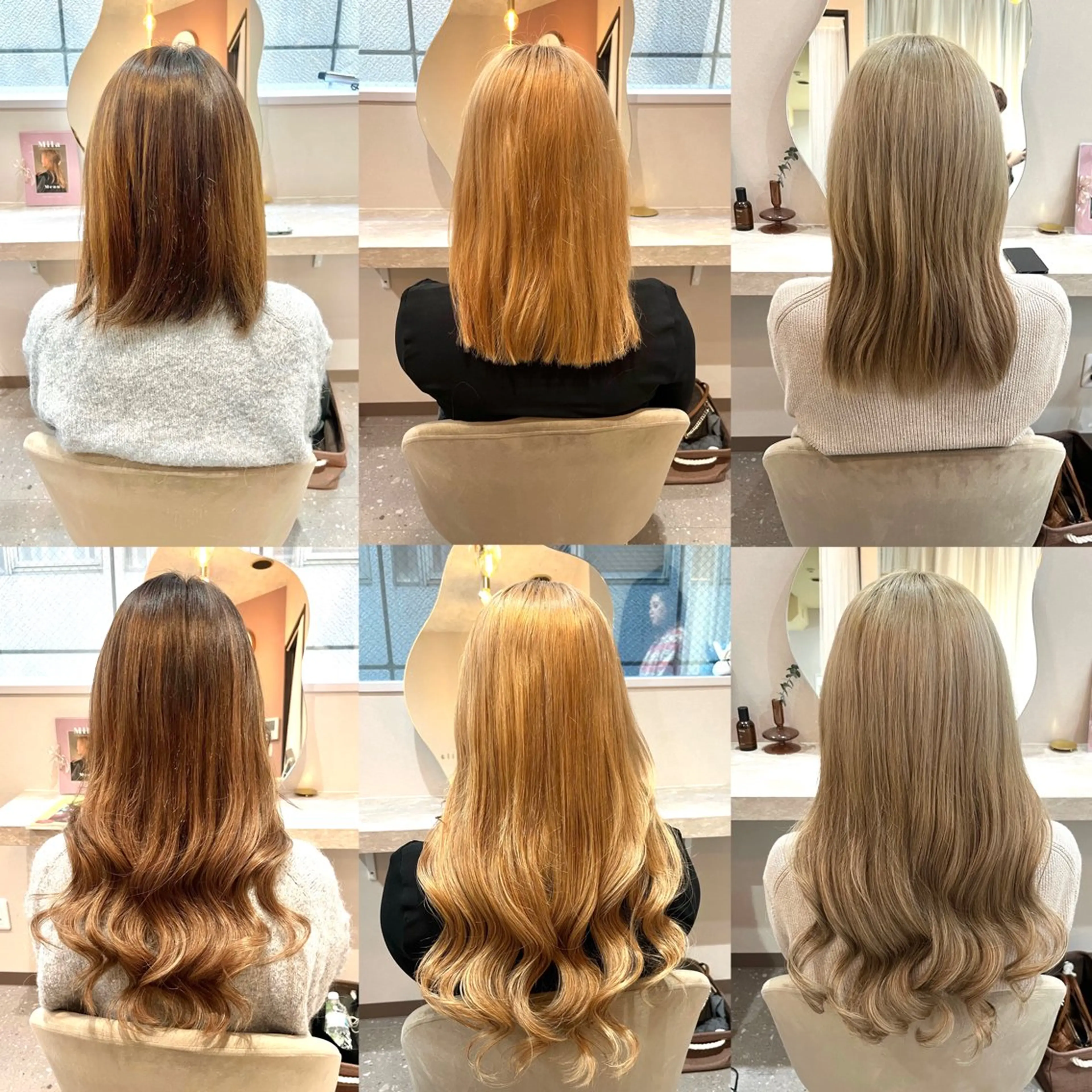 ロング ヘアアレンジ エクステ エクステ Mila Akariのヘアスタイル