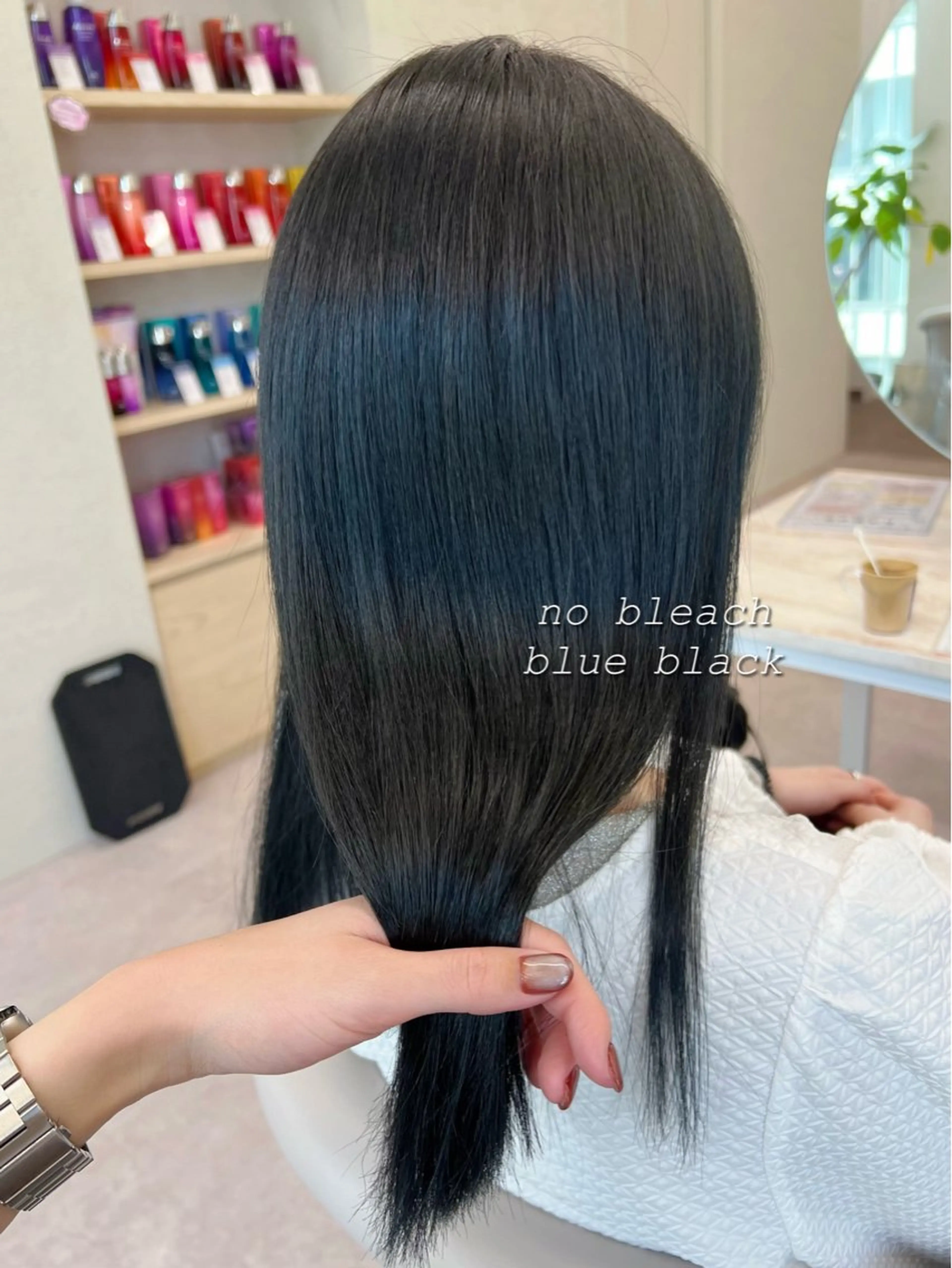 セミロング カット ヘアカラー トリートメント 美髪矯正/髪質改善/ 艶髪🤍伊藤梨紗のヘアスタイル