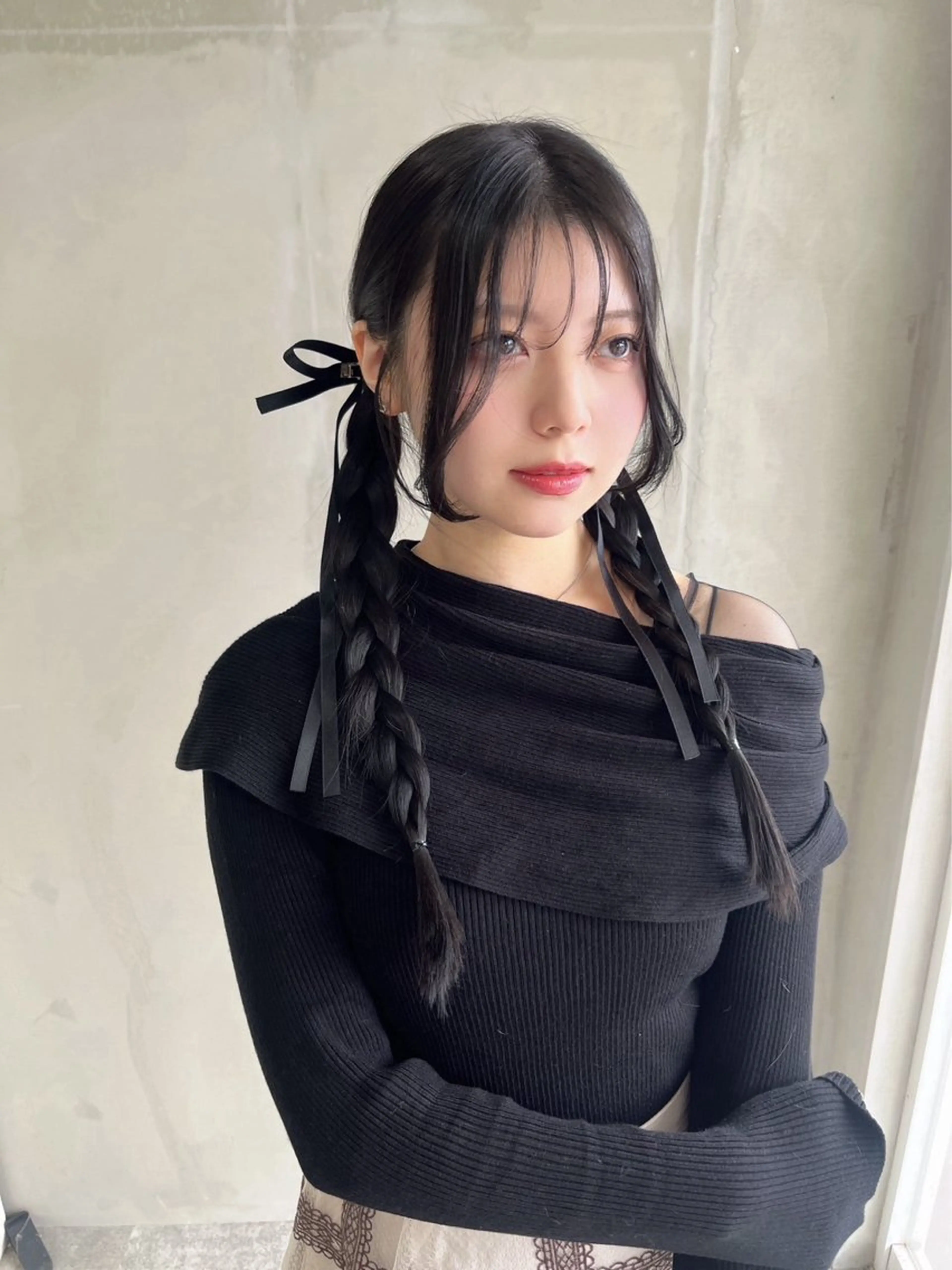 ロング ヘアアレンジ La fith hair lily加古川店所属・原満里奈‎/東加古川 /透け感カラー🫧‪のヘアスタイル