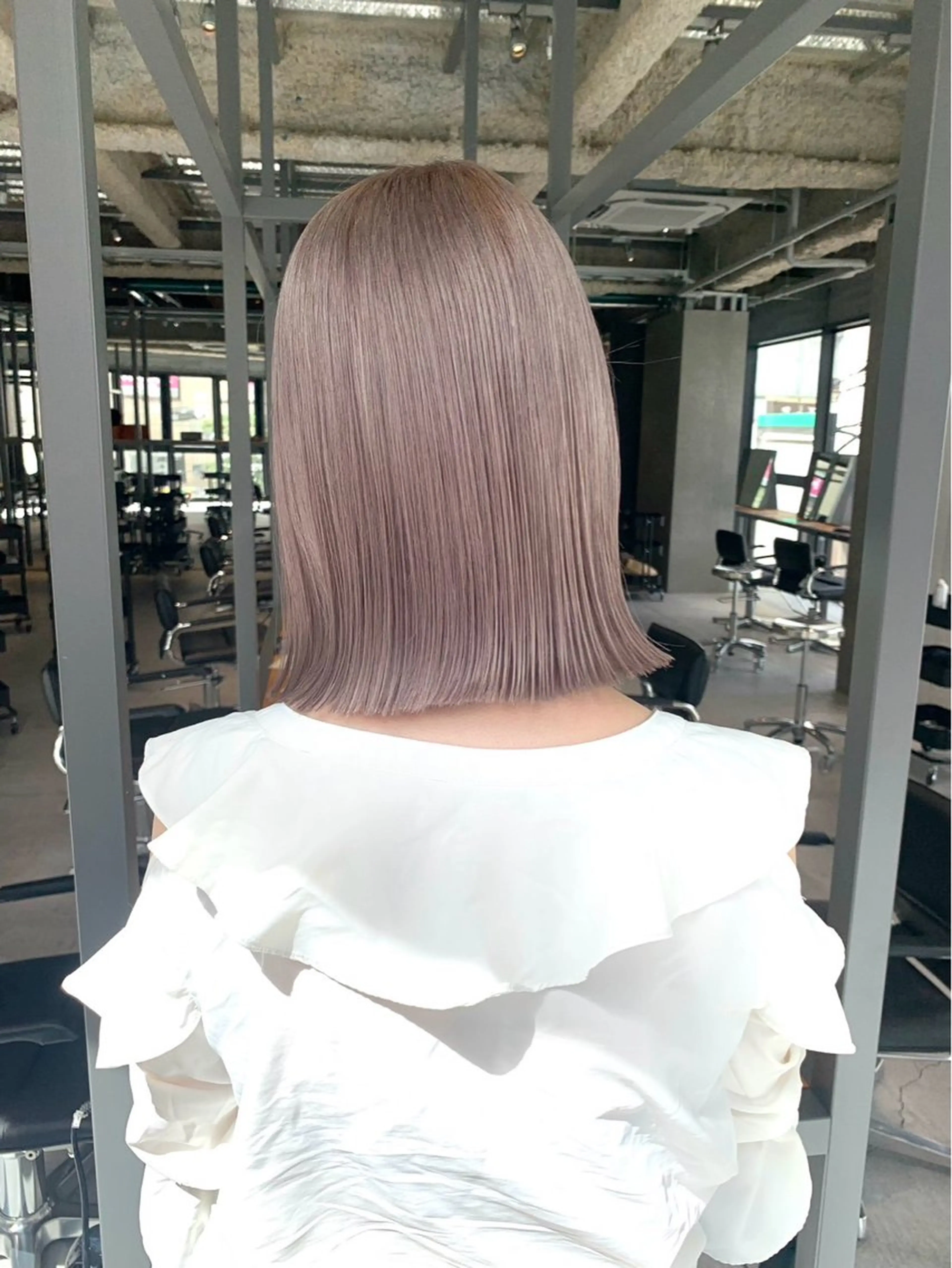ショート ヘアカラー ALBUM୨୧ momokaのヘアスタイル