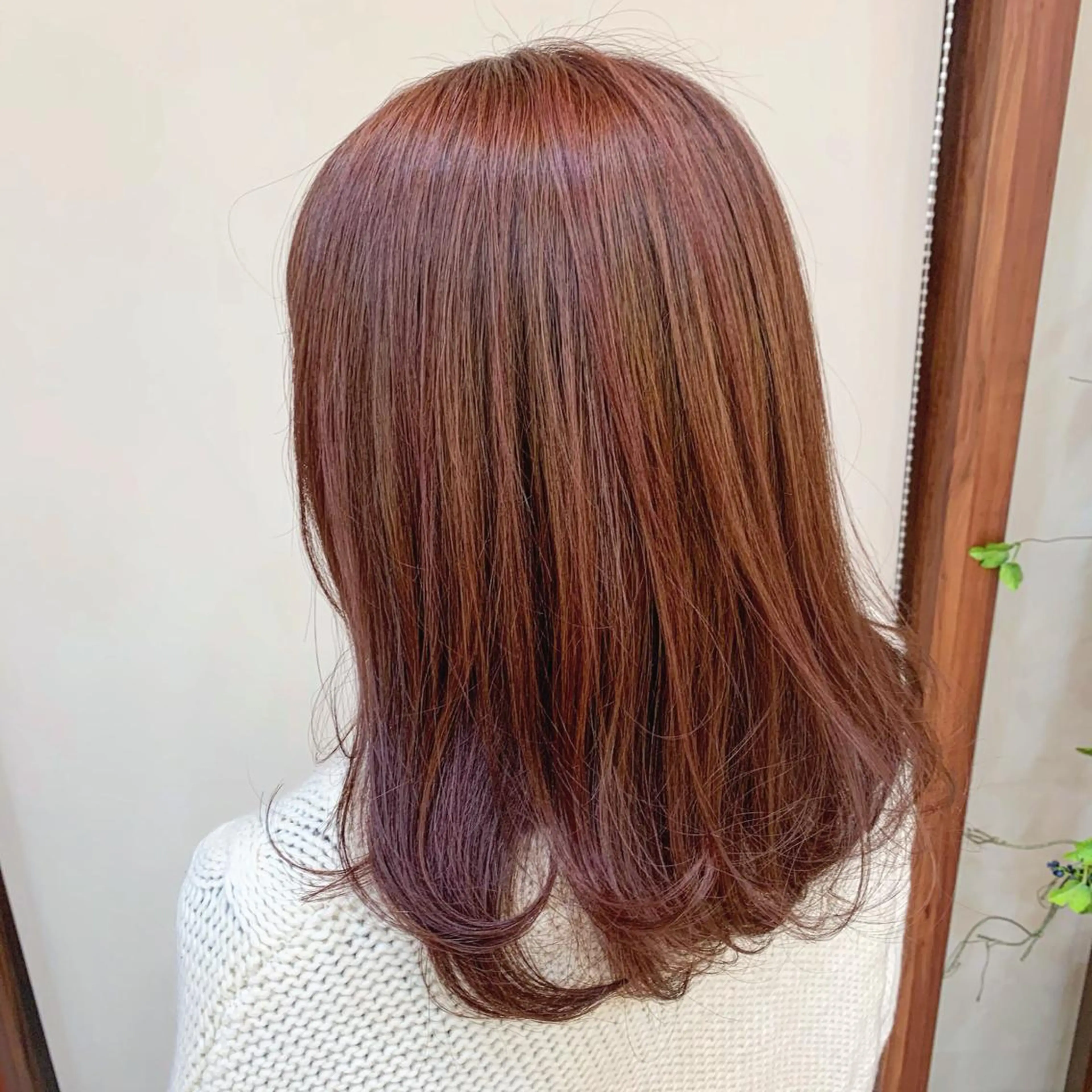 セミロング カラー 安齋 大樹 /くびれショートのヘアスタイル