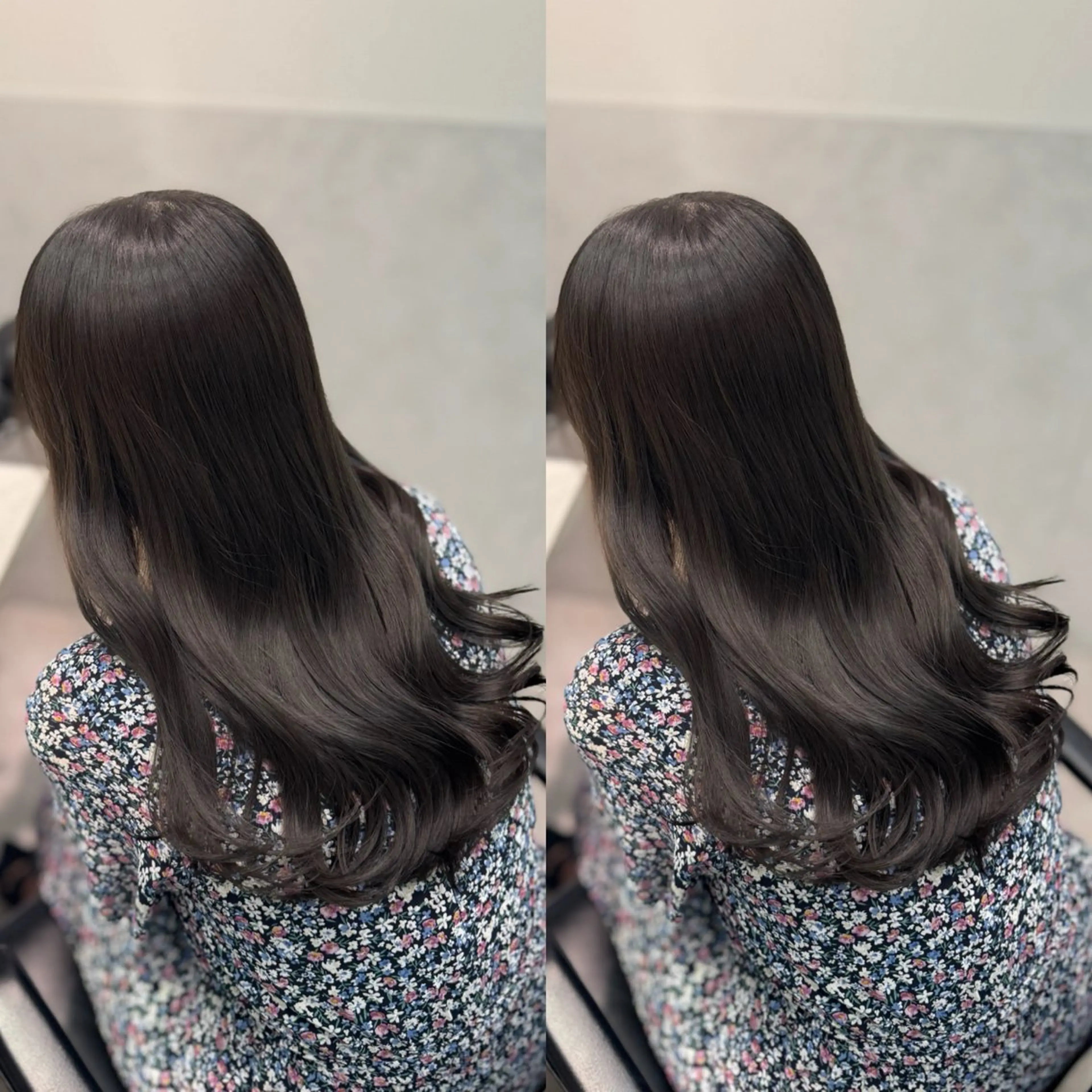 ロング ヘアカラー トリートメント 🌟透明感カラー 🌟松岡勇輝のヘアスタイル
