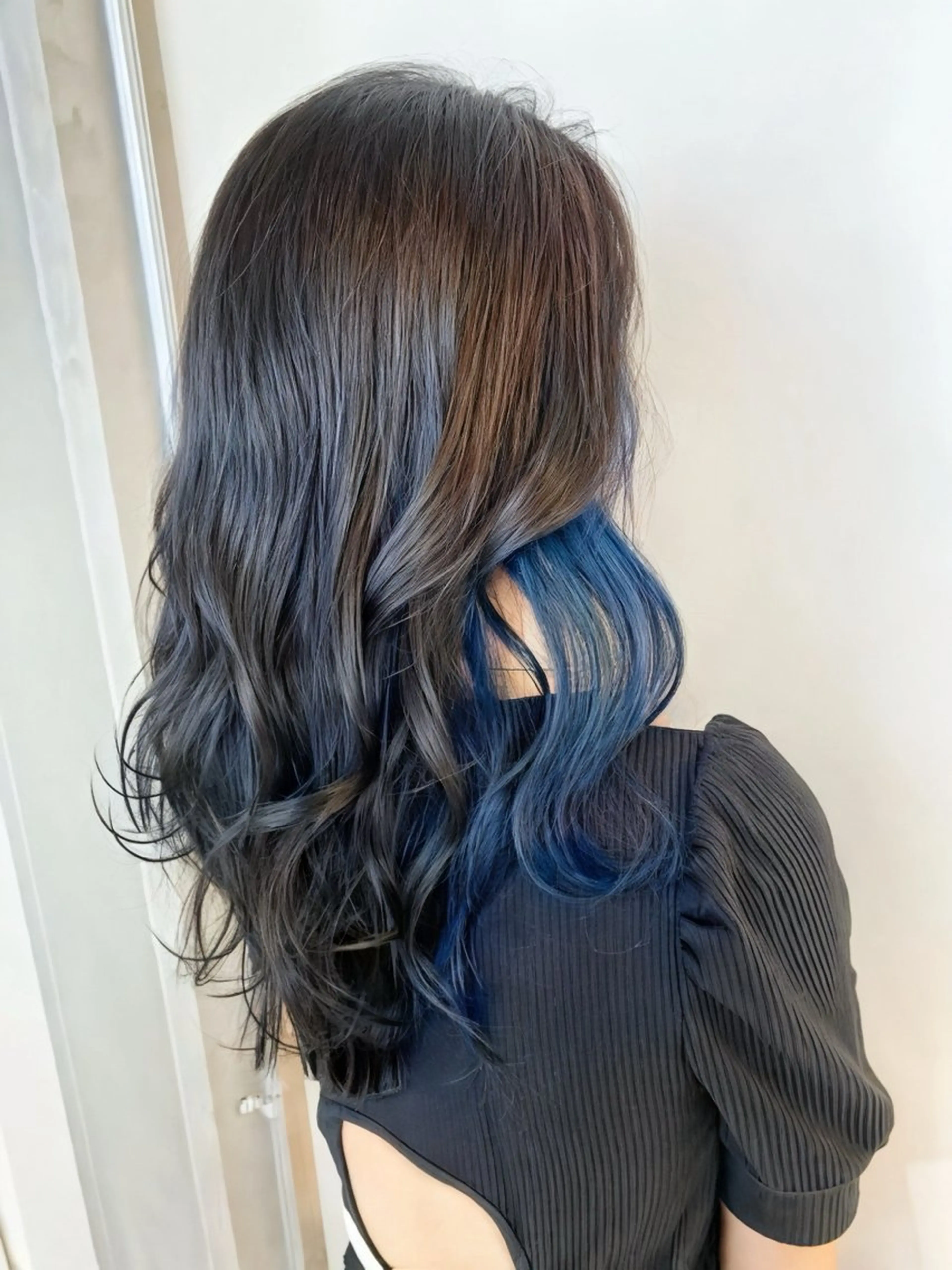 セミロング カラー ALIVE原宿🖤 カラーリストるねこのヘアスタイル