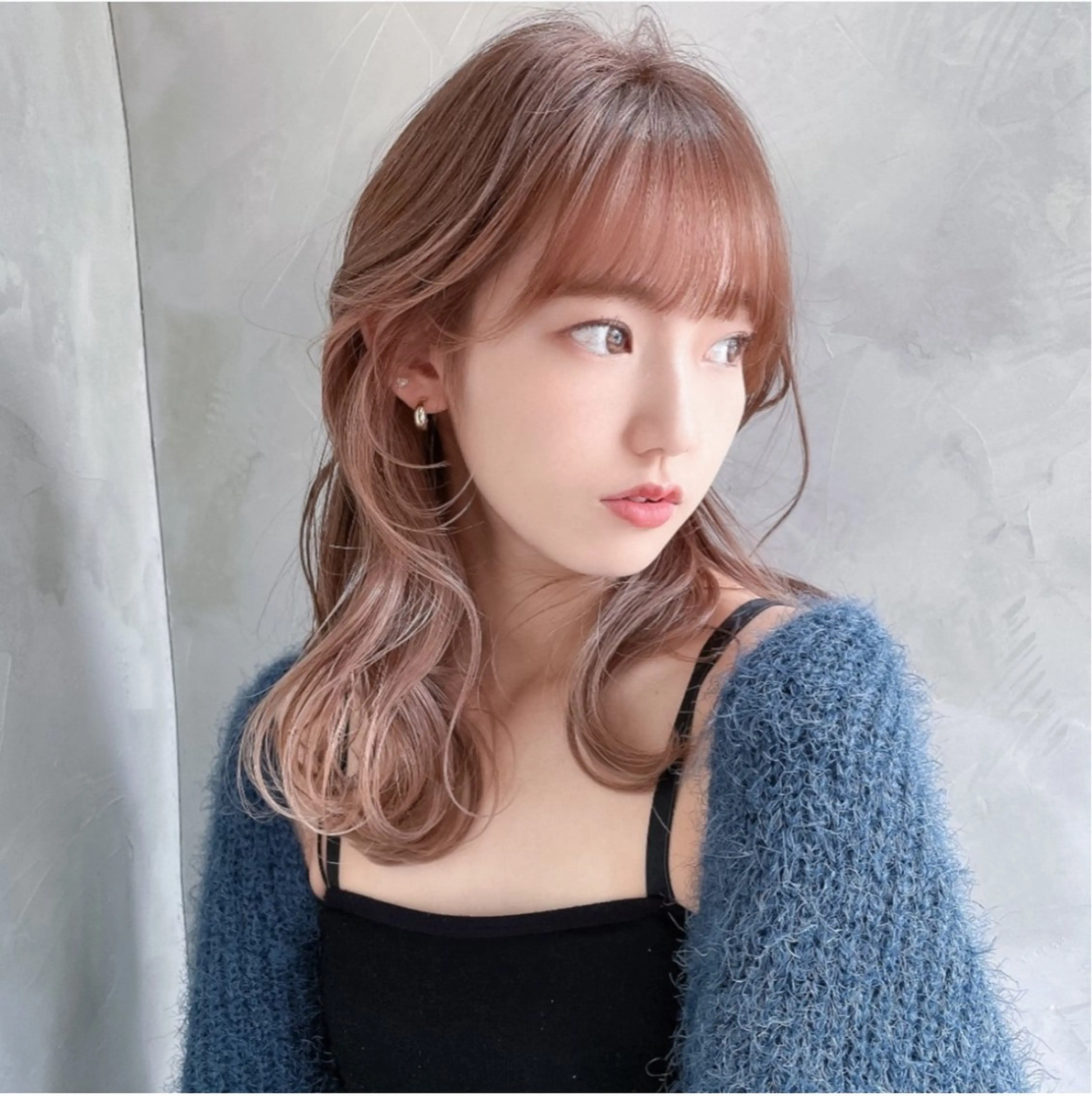 レディースパーマモデルの写真