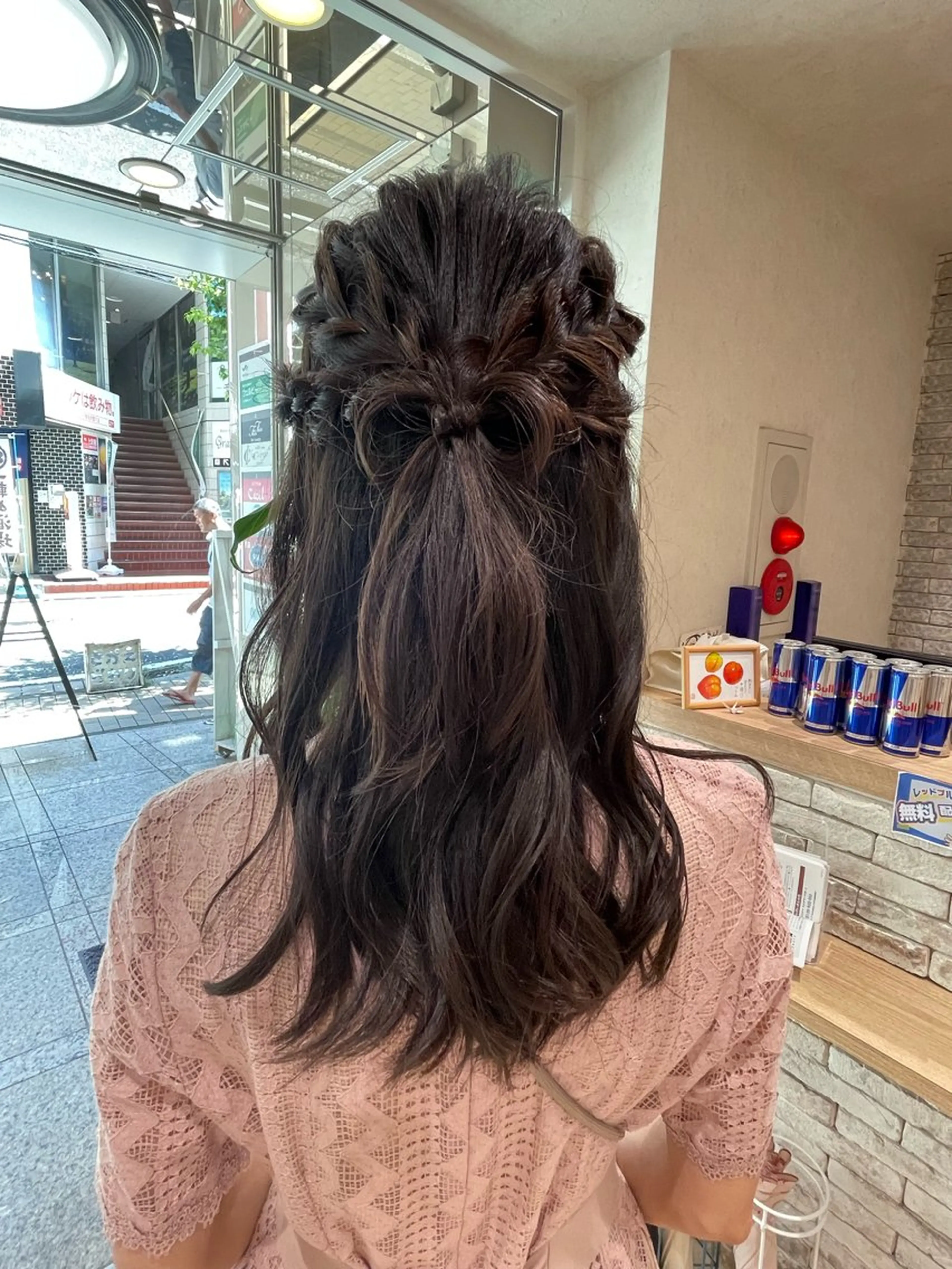 ロング ヘアセット レイヤー×ハイライト 🌷RINA🌷のヘアスタイル