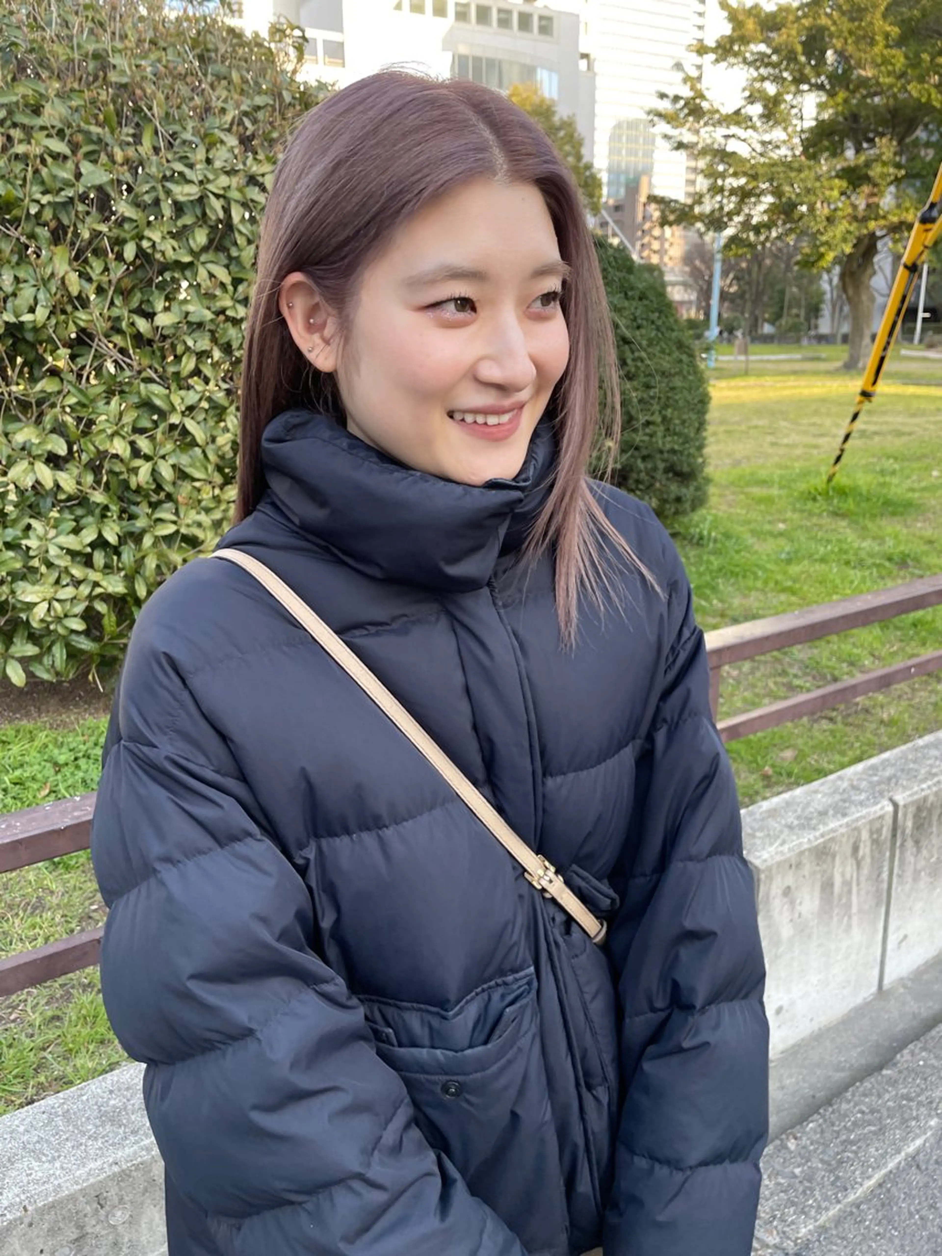 セミロング カット fubuki🪷 似合わせカットカラーのヘアスタイル