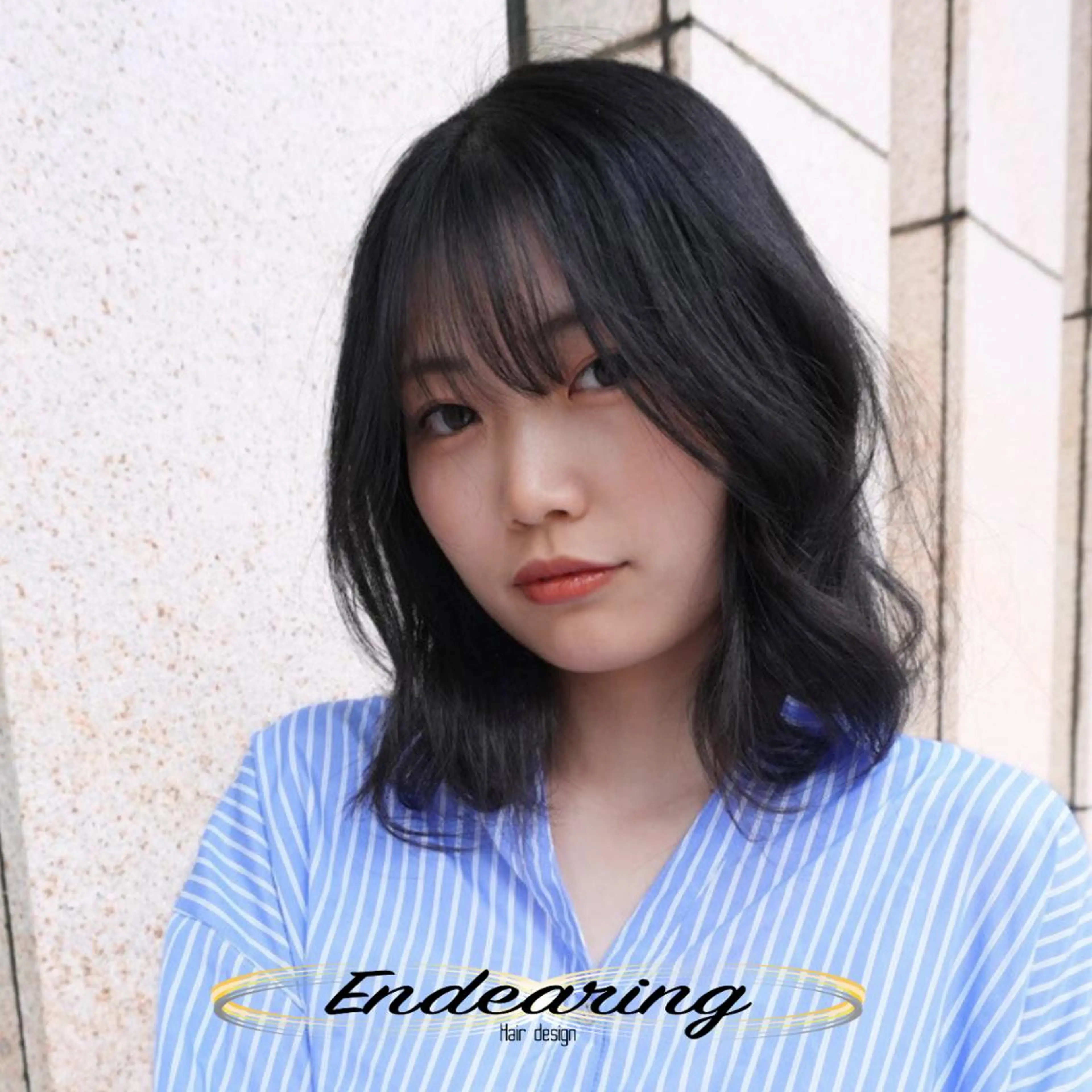 パーマ デジタルパーマ Endearing 銀座/レイヤーカットのヘアスタイル