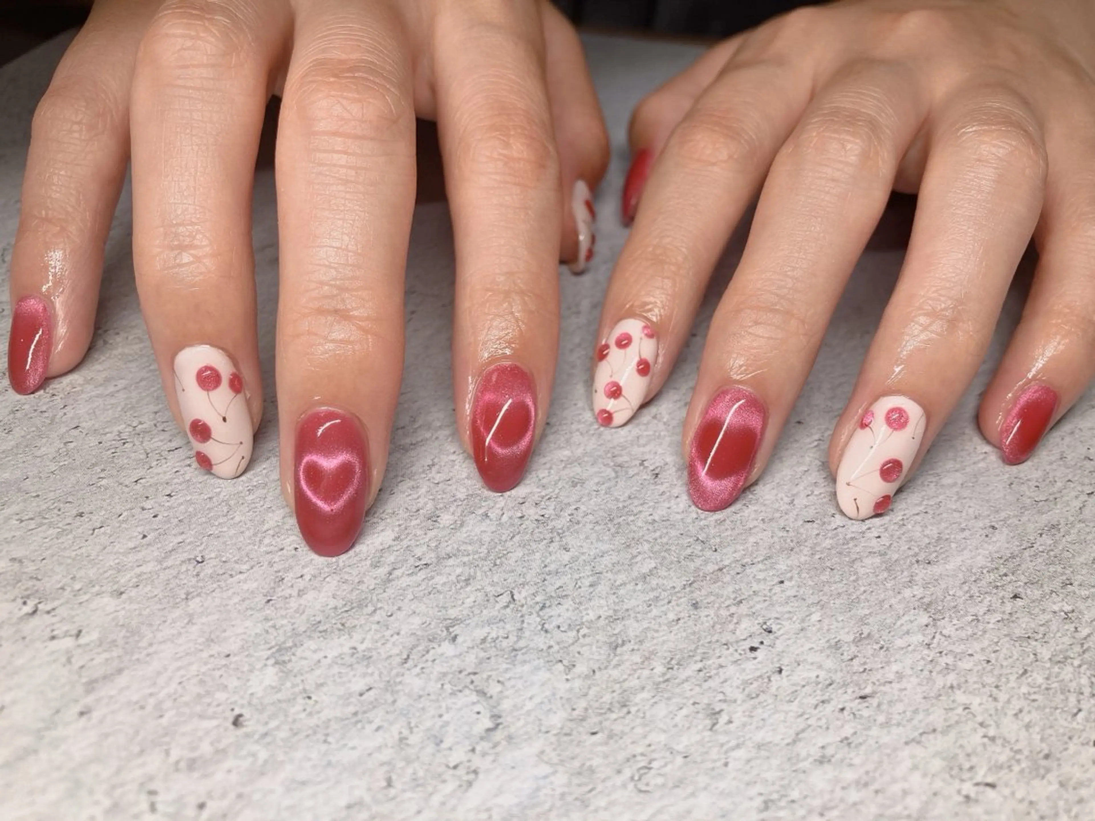 ネイル ハンドネイル cream nail 西船橋所属・cream nail なかむらゆみのネイルデザイン